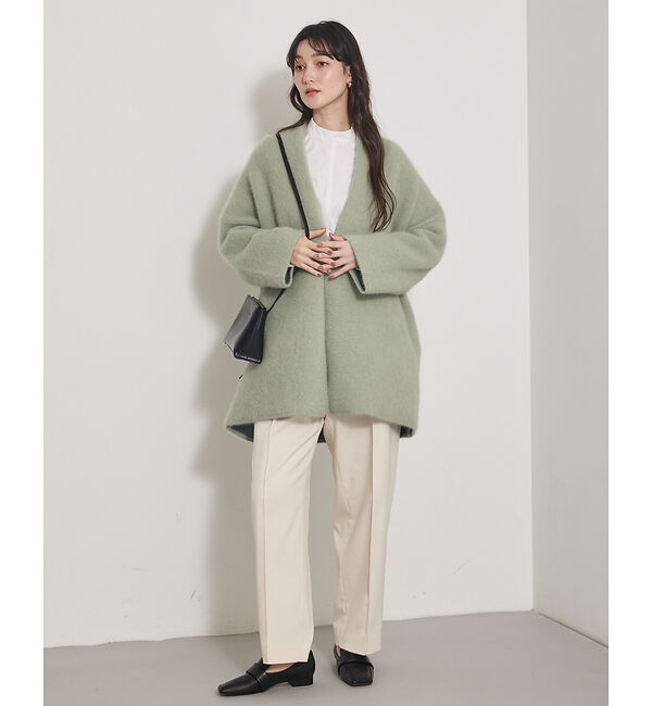 qualite「【Oggi 掲載】ツイルピンタックパンツ」|その他|