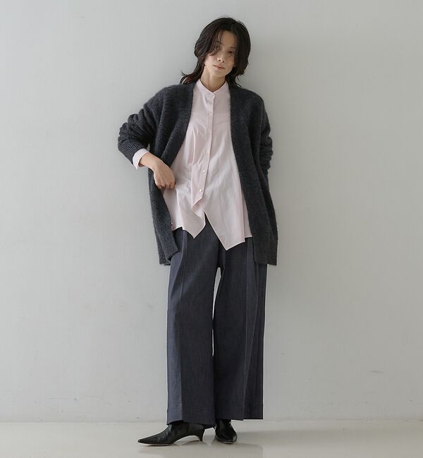qualite「フォックスウールカーディガン」|カーディガン|