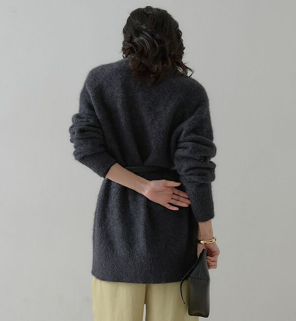 qualite「フォックスウールカーディガン」|カーディガン|