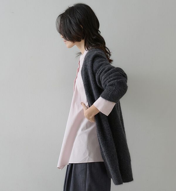 qualite「フォックスウールカーディガン」|カーディガン|