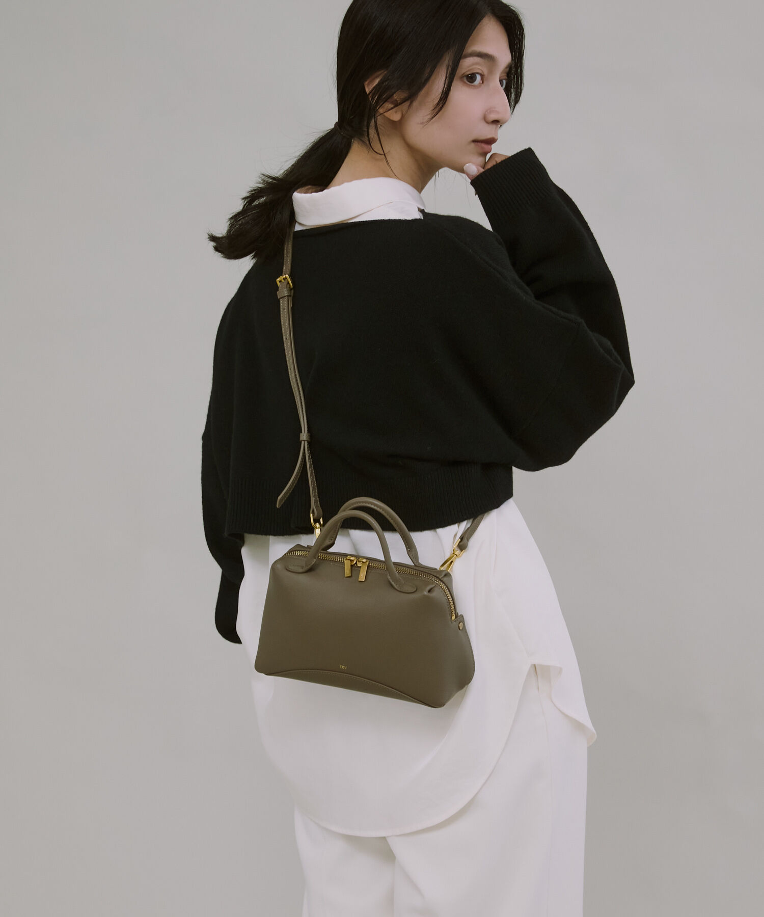 RODE SKO「tov　BRANCHIE S」|ハンドバッグ|グレー系その他