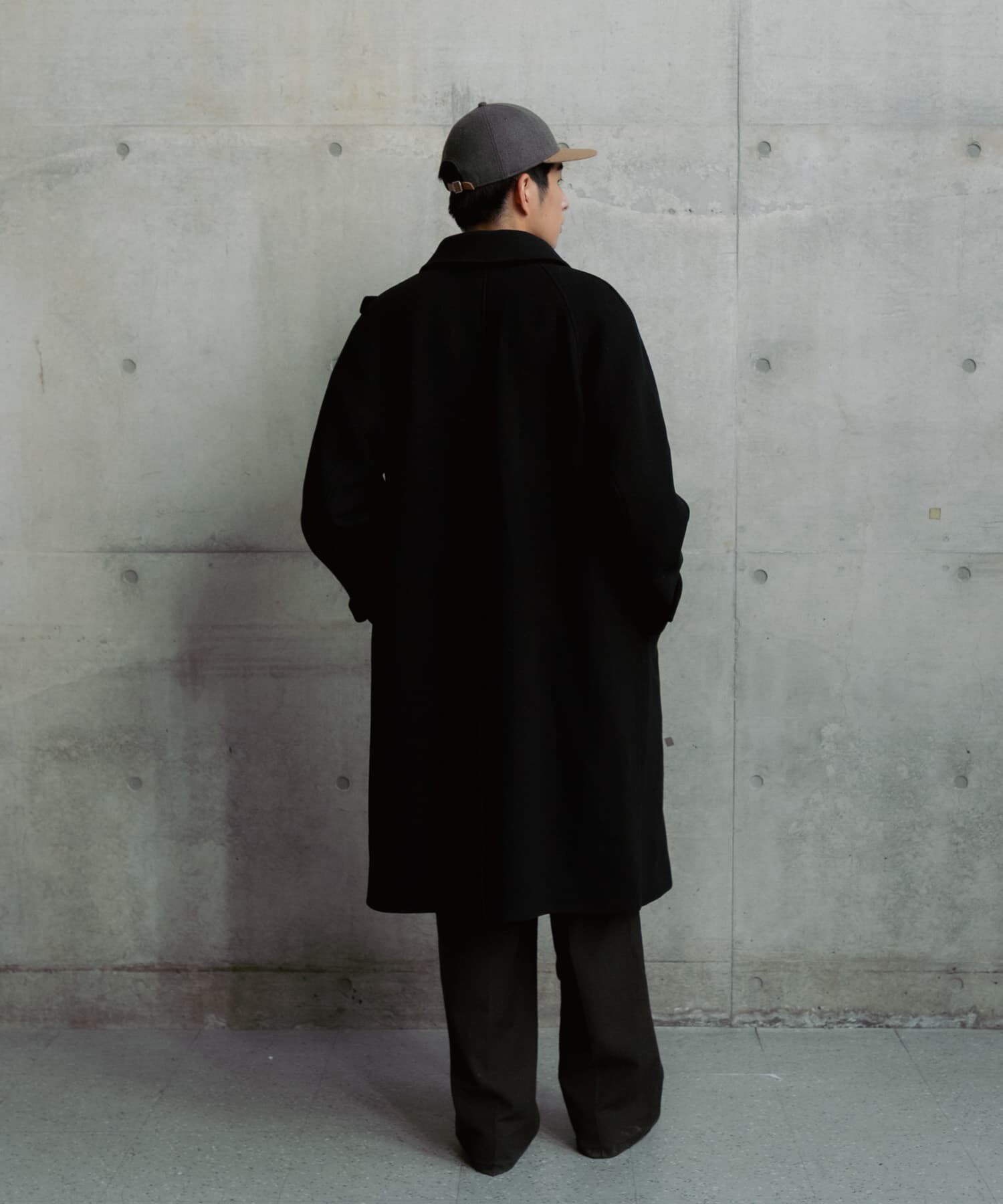 URBAN RESEARCH「WOOL BAL COLLAR COAT」|ノーカラーコート|