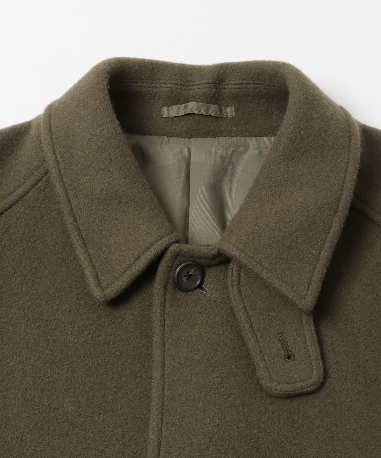 URBAN RESEARCH「WOOL BAL COLLAR COAT」|ノーカラーコート|
