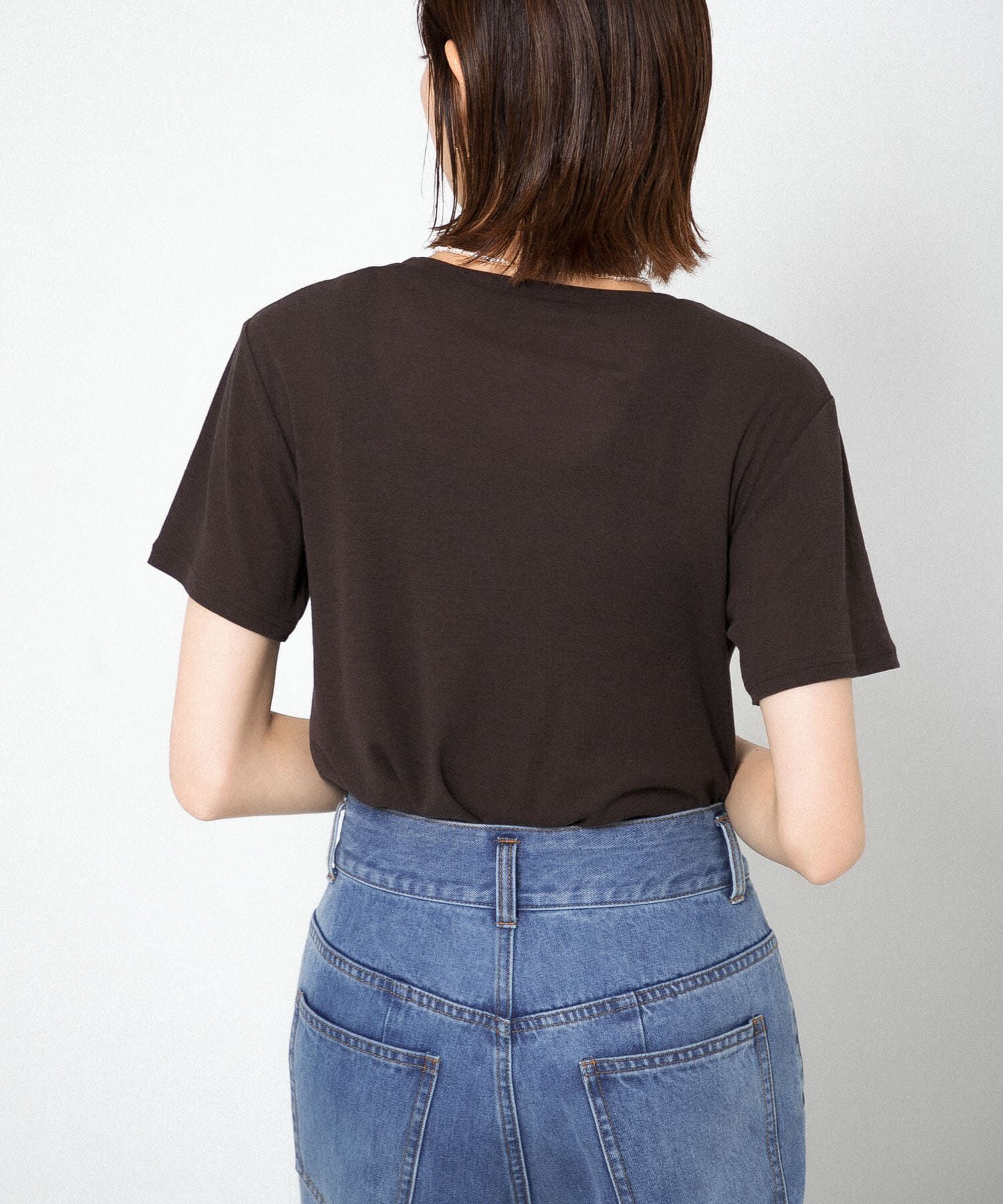  「コンパクトベーシックTシャツ」|Tシャツ・カットソー|