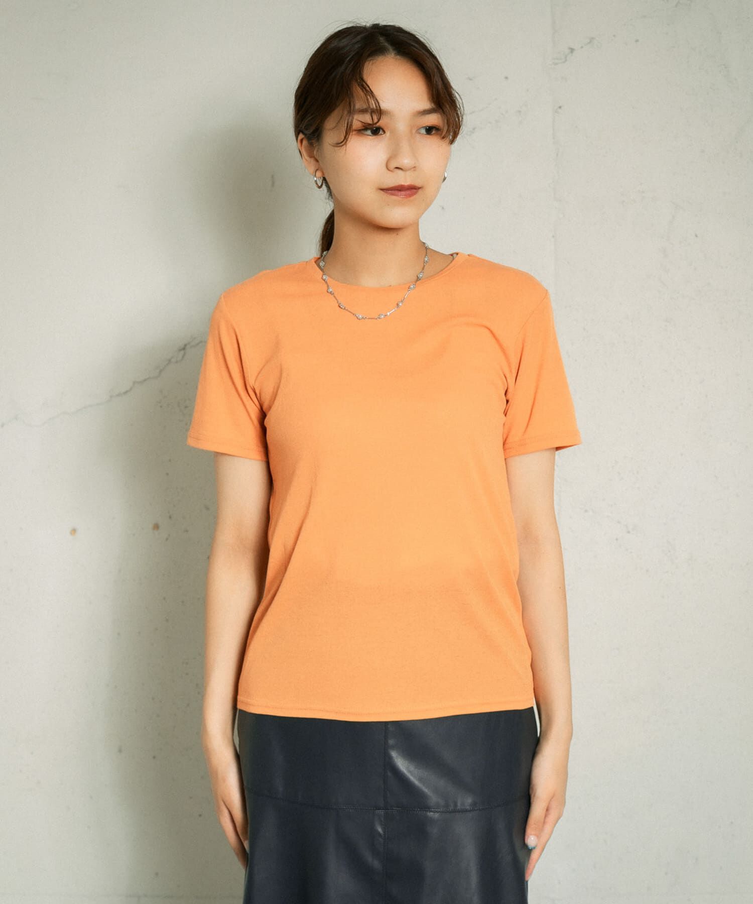  「コンパクトベーシックTシャツ」|Tシャツ・カットソー|