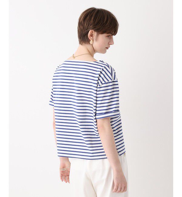 allureville「ボーダーロゴＴ」|Tシャツ・カットソー|