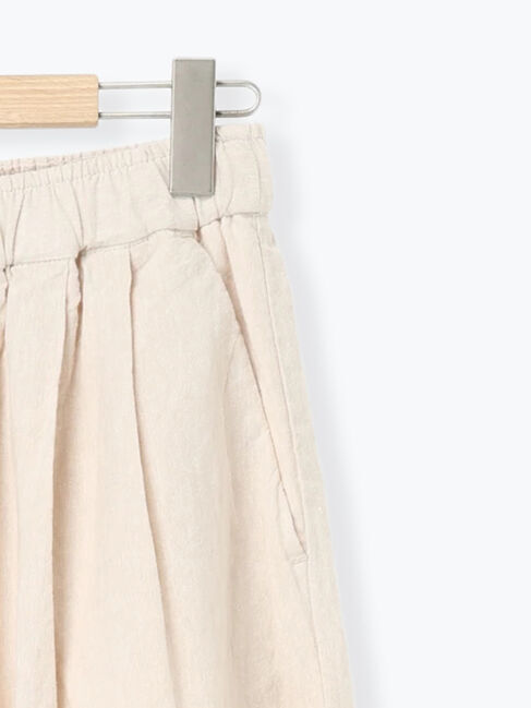 Samansa Mos2「【Cross&times;Linen】ふんわりパンツ」|その他|