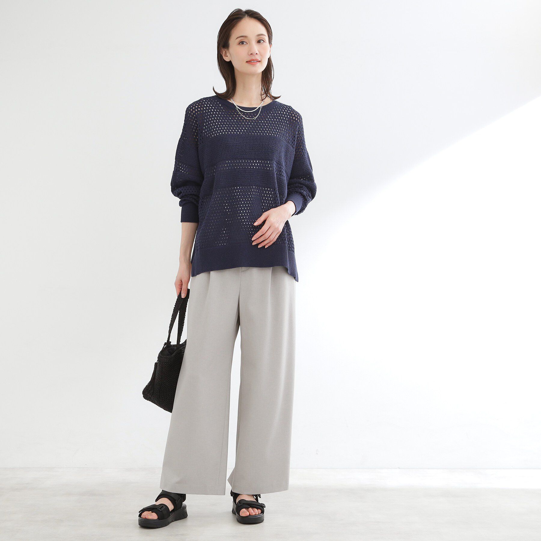Reflect「ドライタッチストレートワイドパンツ」|その他|