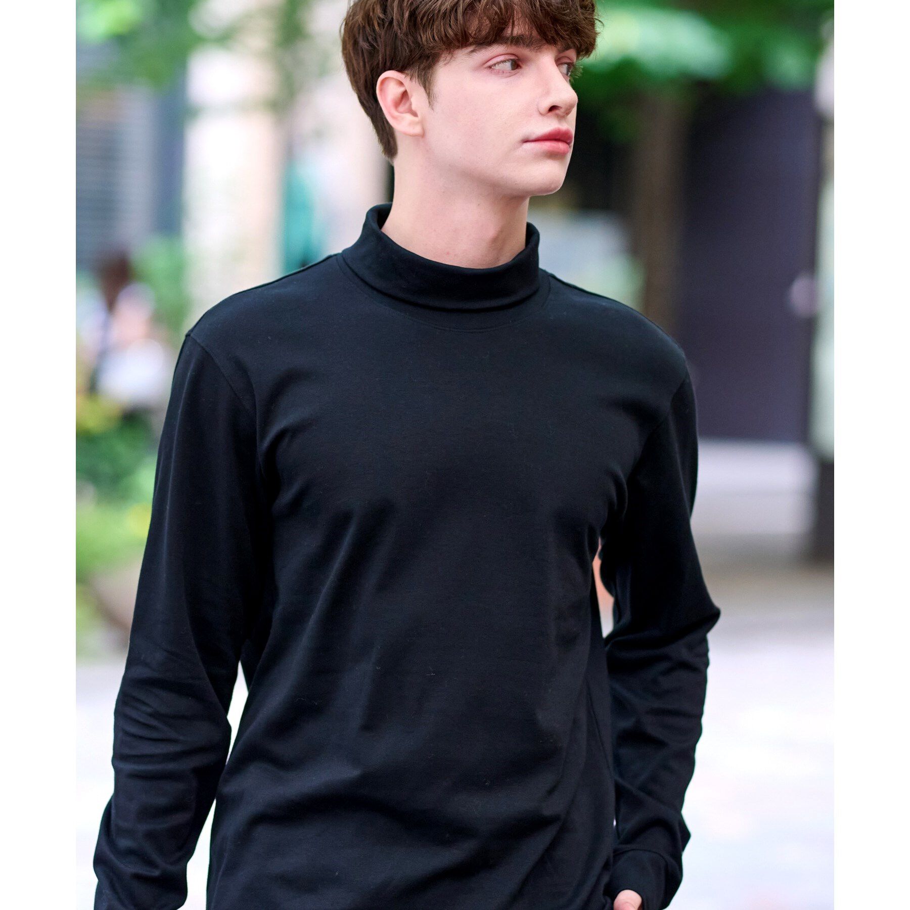 DRESSTERIOR「ハイグレード オフタートルカットソー」|Tシャツ・カットソー|
