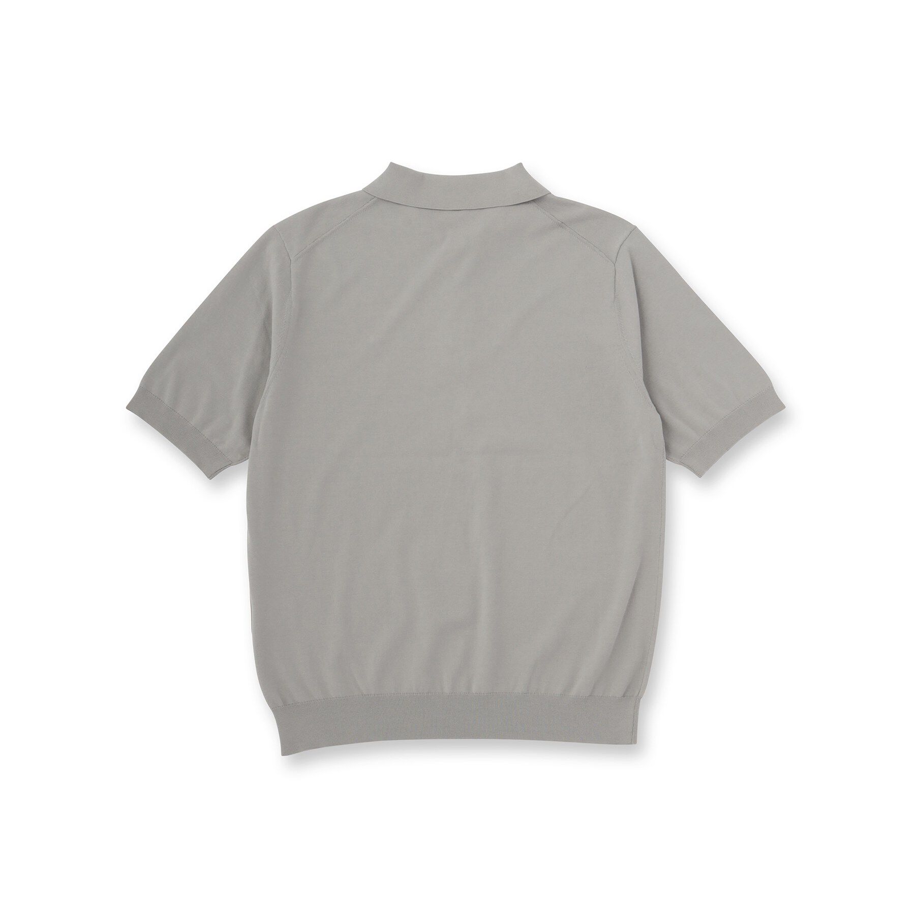 DRESSTERIOR「【ウォッシャブル】コットンシルク混 ニットポロシャツ」|ニット・セーター|