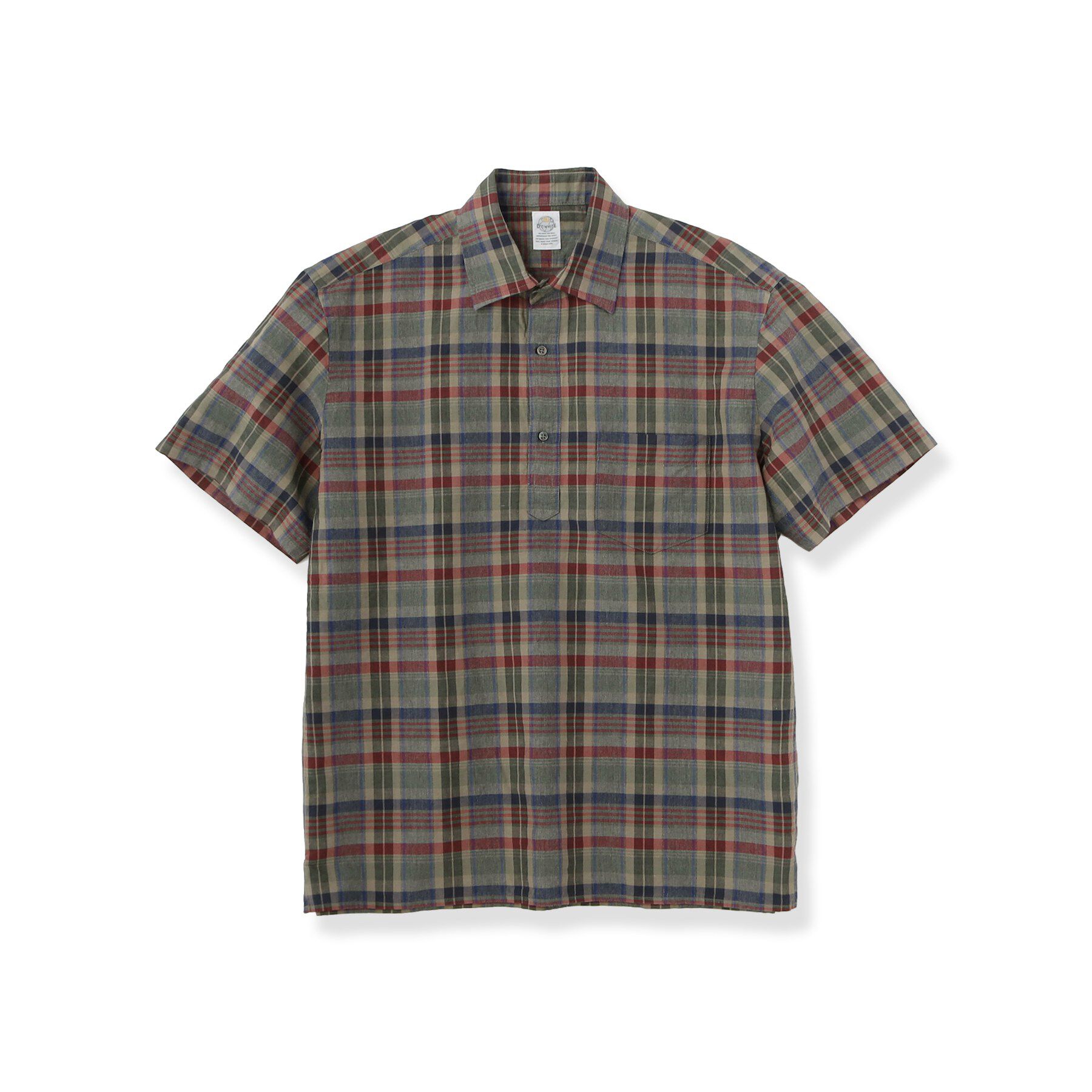 DRESSTERIOR「DC WHITE（ディーシーホワイト） 「WHARF SMOCK／ワーフ スモッグ」」|シャツ・ブラウス|ブルー(092)