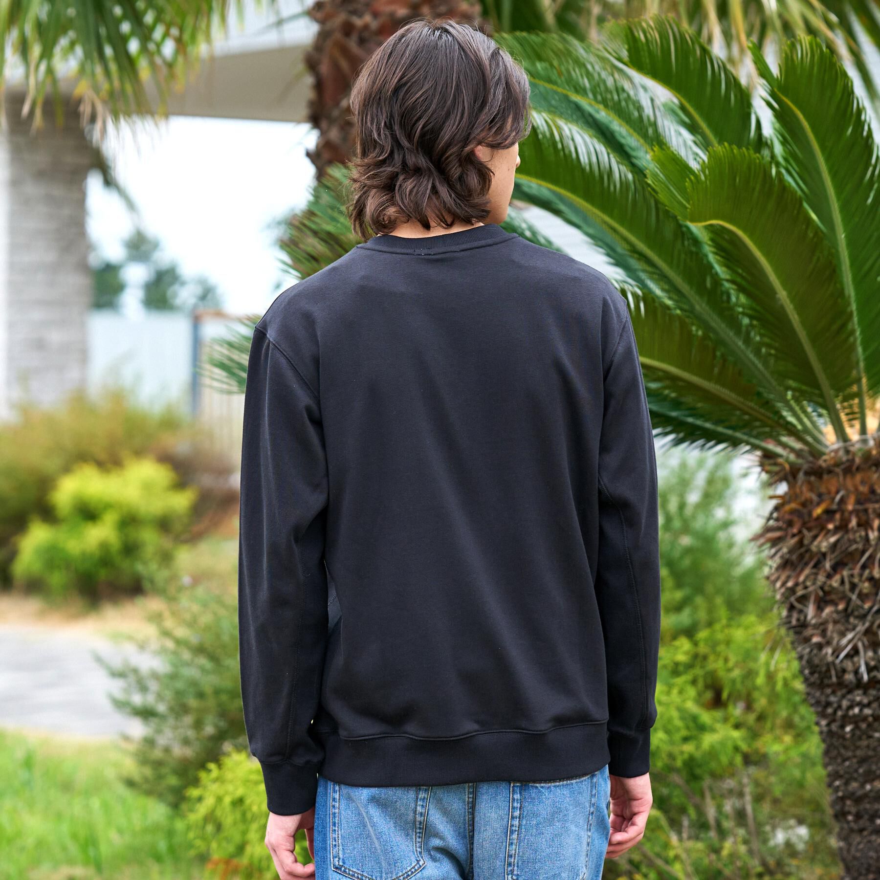 DRESSTERIOR「ミサイルキャット 裏起毛スウェットクルーネックTシャツ」|Tシャツ・カットソー|