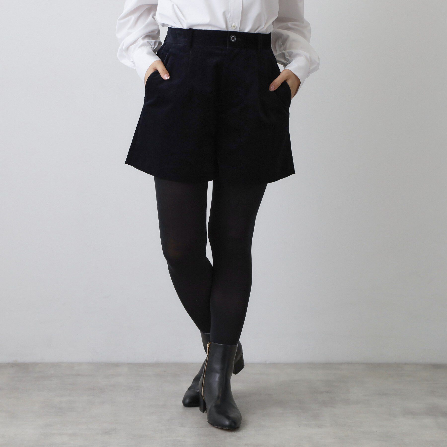 DRESSTERIOR「【セットアップ可】ストレッチカルゼ ショートパンツ」|その他|