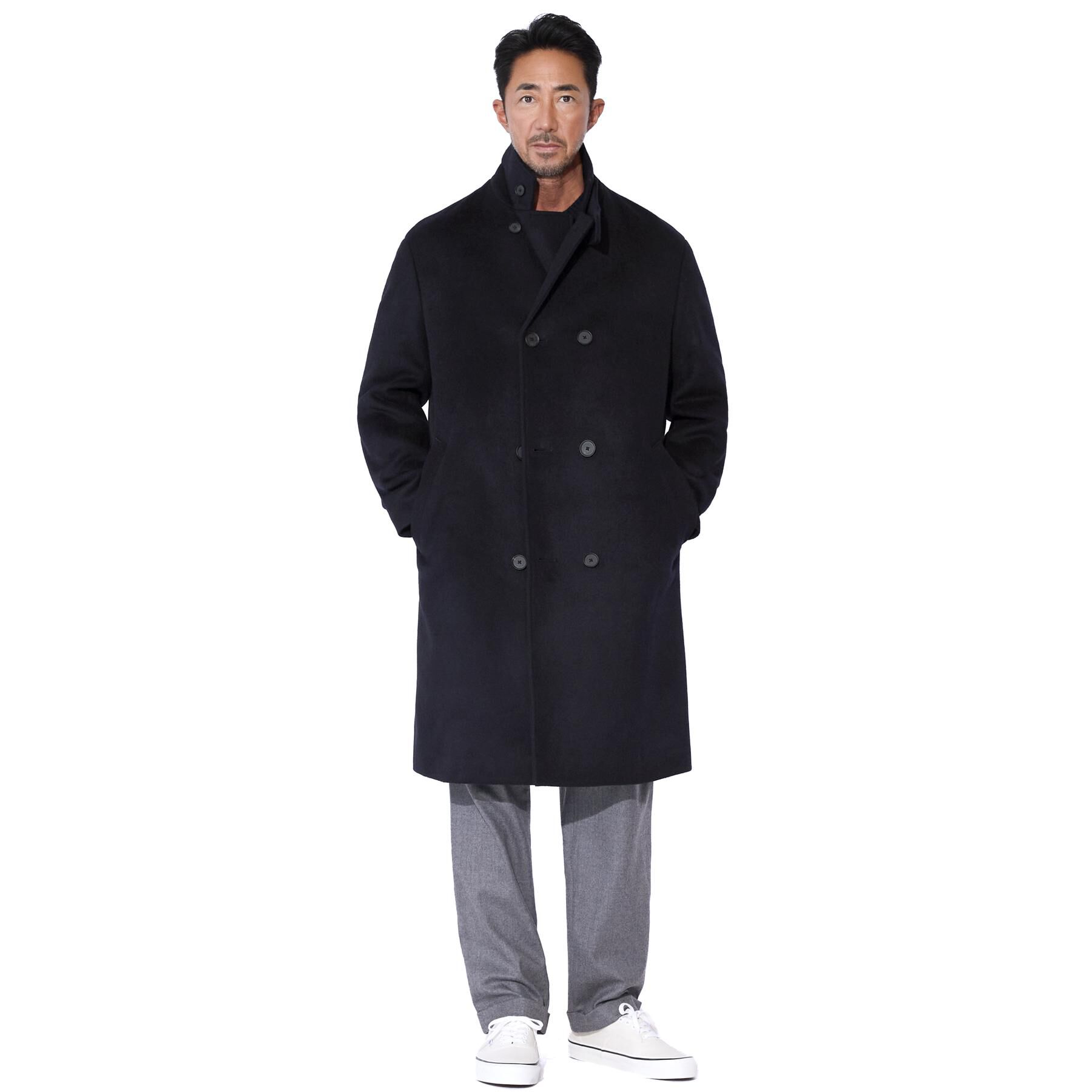 DRESSTERIOR「【干場義雅&times;DRESSTERIOR】ウールカシミヤダブルコート」|その他|