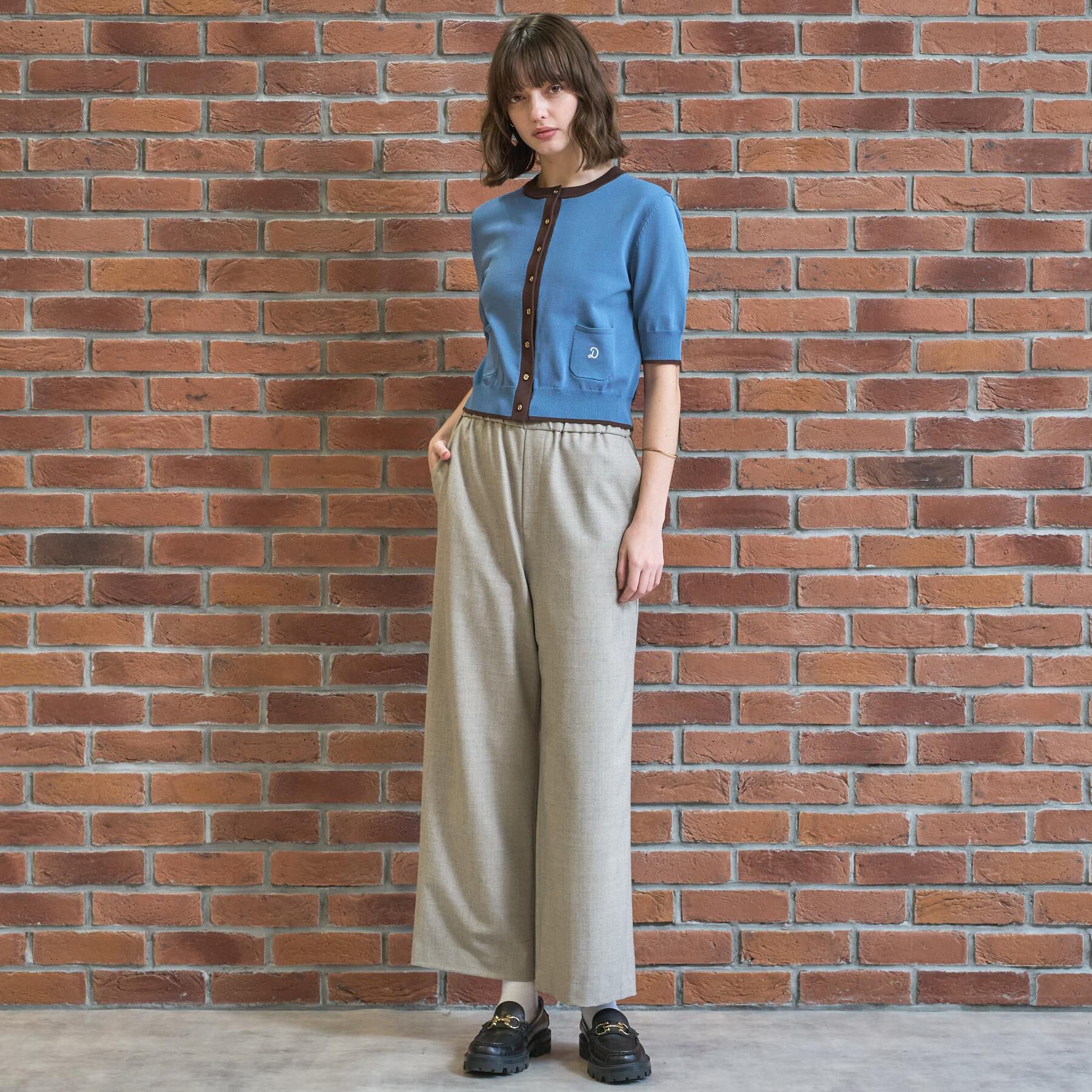 DRESSTERIOR「【UVカット／ウォッシャブル】クールタッチ ハーフスリーブカーデ」|カーディガン|