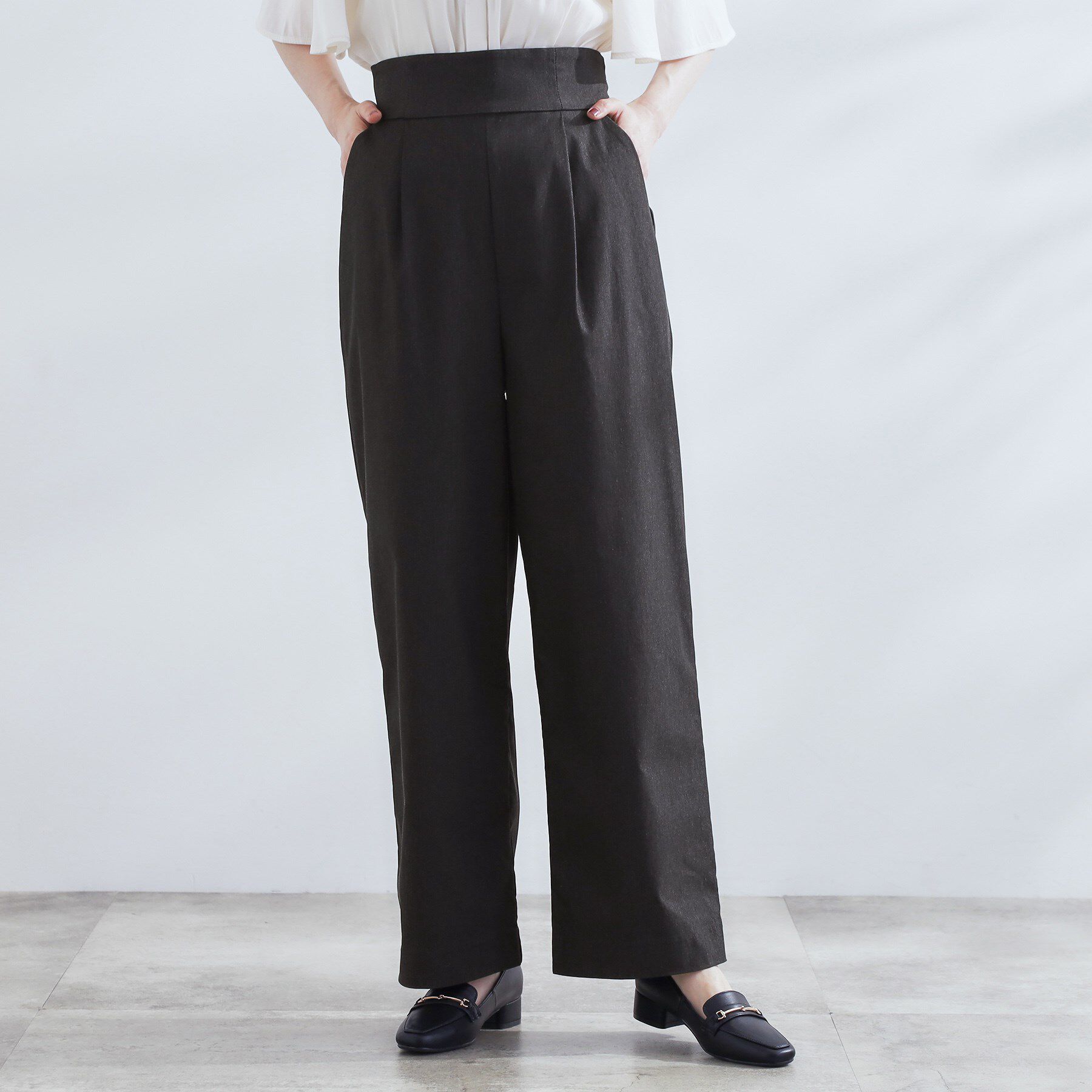 grove「【2WAY】ハイパーストレッチストラップパンツ」|その他|