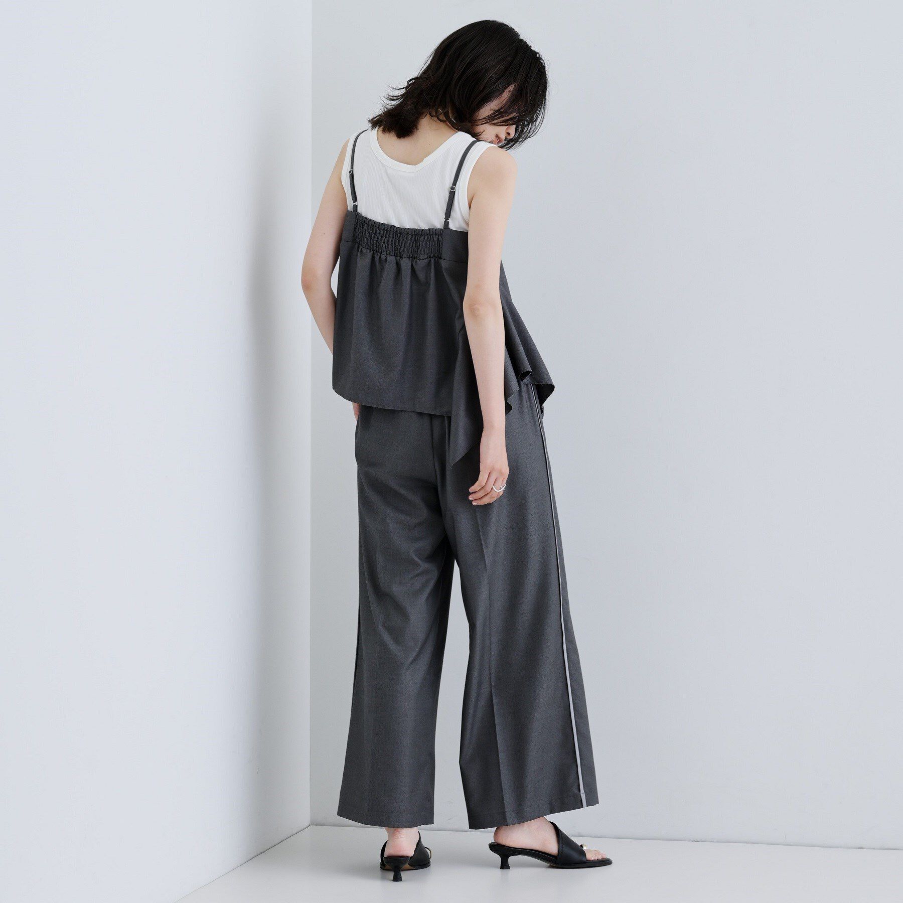 GALLEST「【セットアップ可能】サキソニーサイドラインパンツ」|その他|