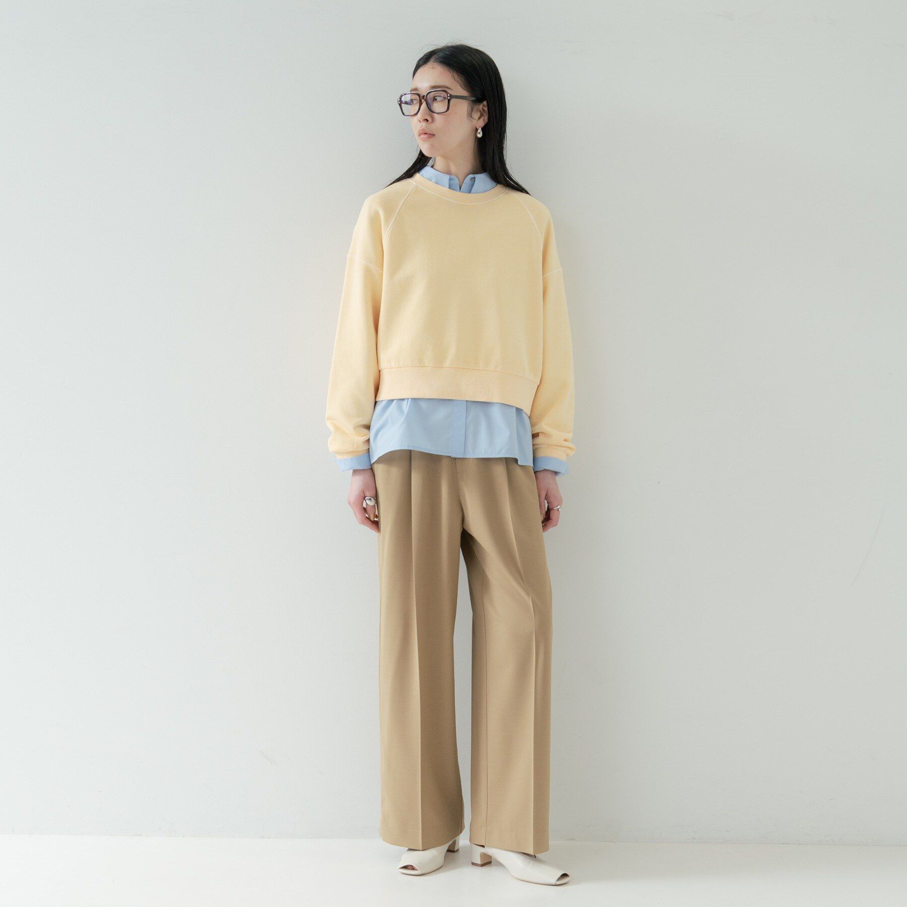 GALLEST「Comfy SET UP｜イージーストレートワイドパンツ【セットアップ対応／通勤／カセット服／接触冷」|その他|