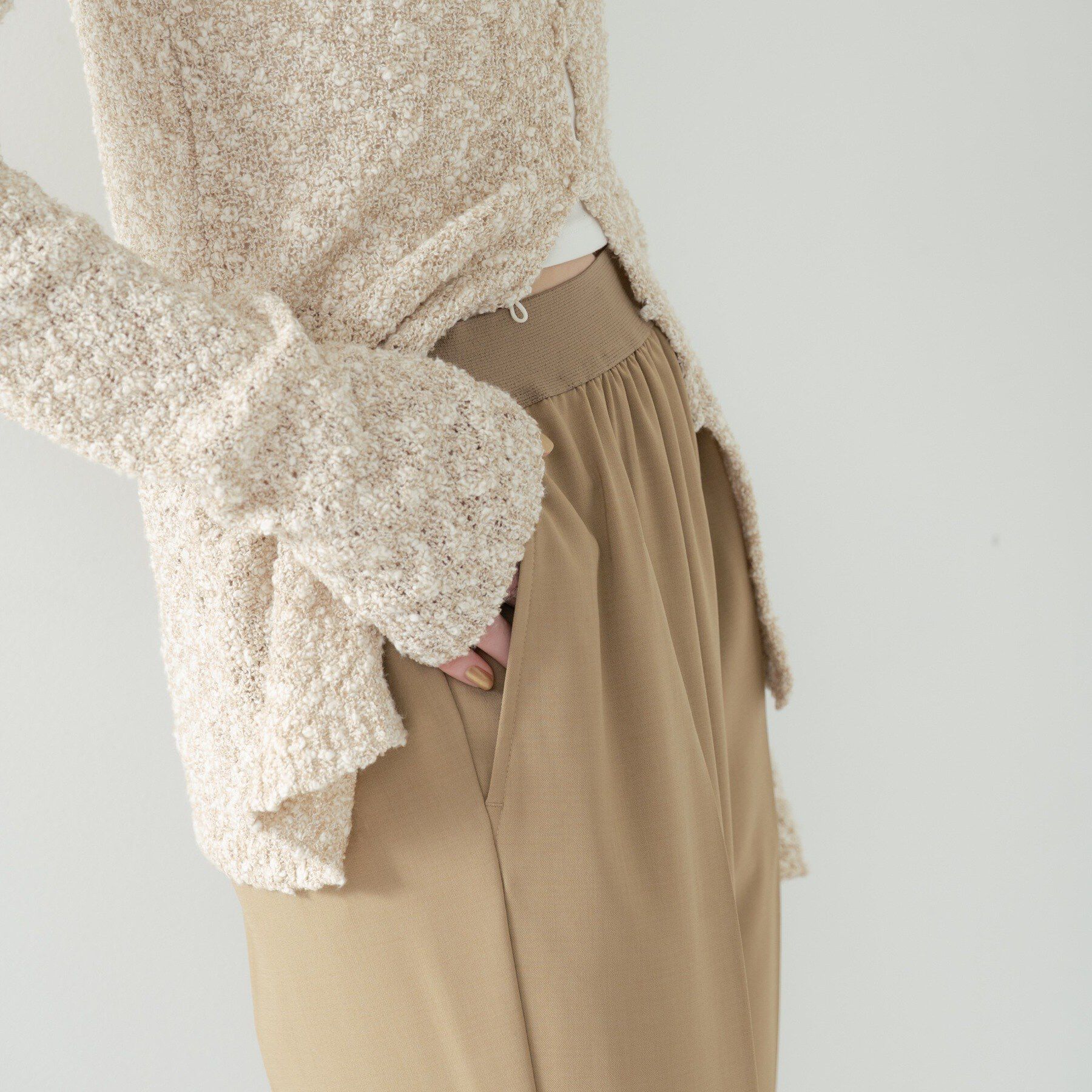 GALLEST「Comfy SET UP｜ストレートフレアパンツ【セットアップ対応／通勤／カセット服／接触冷感／UV」|その他|