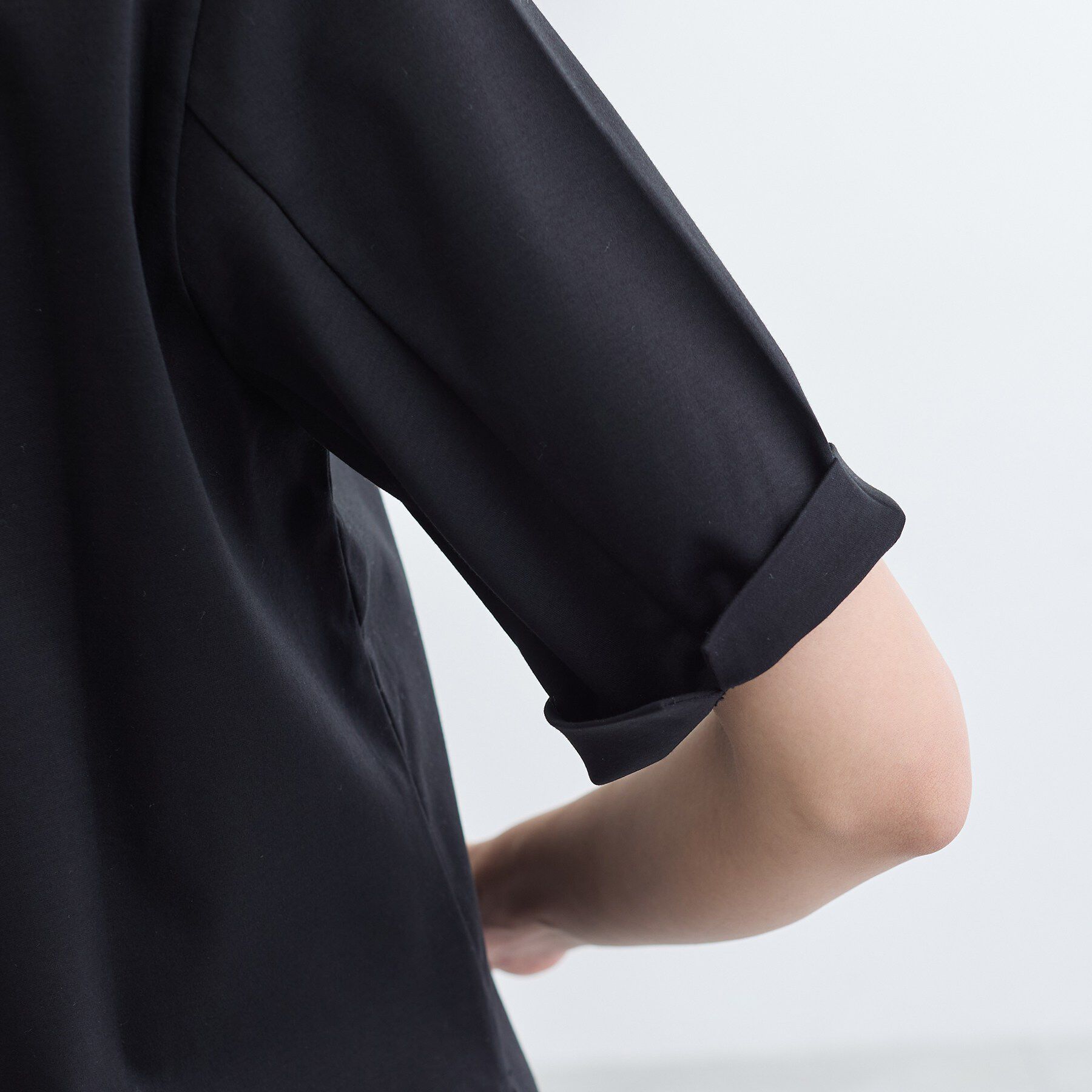 INDIVI「【抗菌防臭／消臭】上品光沢コットンTシャツ」|Tシャツ・カットソー|