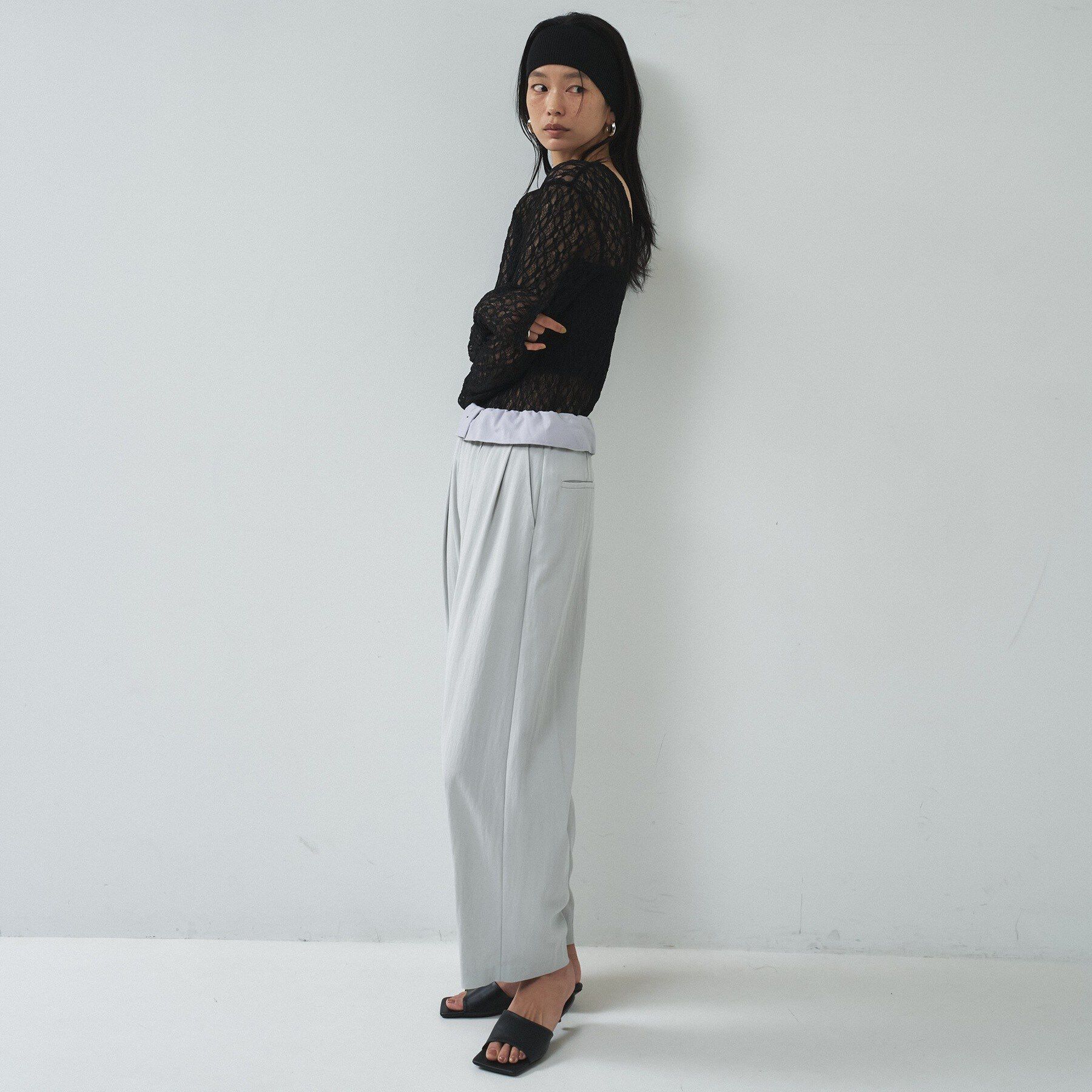 GALLEST「【一部店舗限定】バックオープンレースカットソー」|Tシャツ・カットソー|