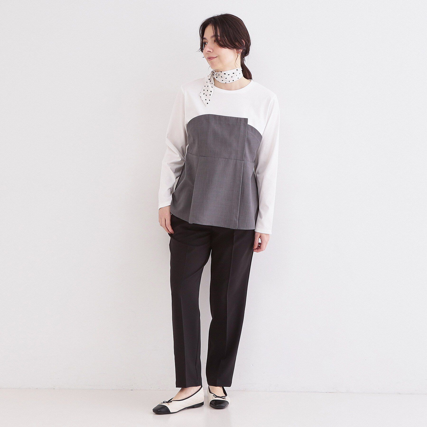 OPAQUE.CLIP「美脚ストレッチイージーテーパードパンツ【洗濯機OK】」|その他|