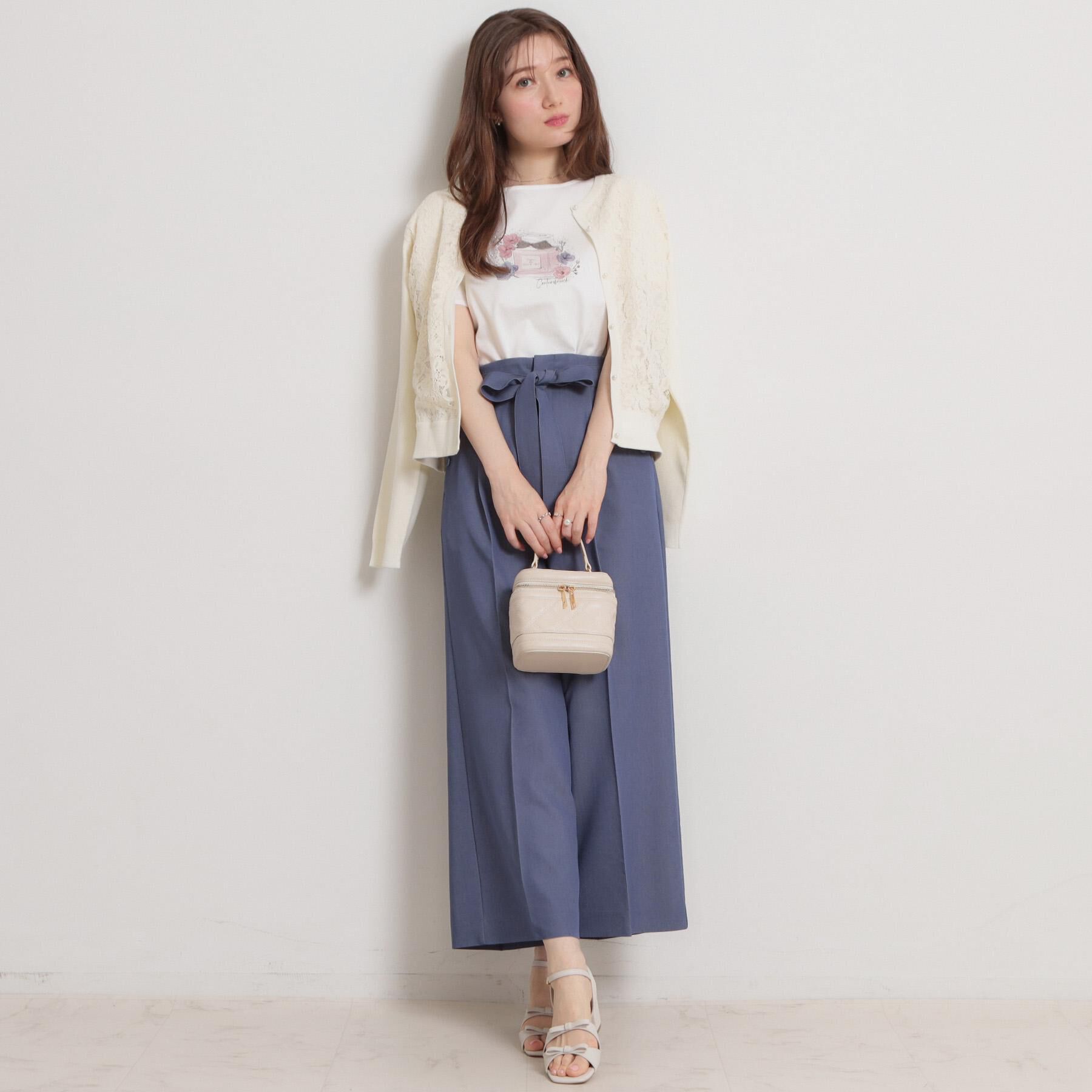 Couture broach「【接触冷感・UVカット】パフュームプリントTシャツ」|Tシャツ・カットソー|