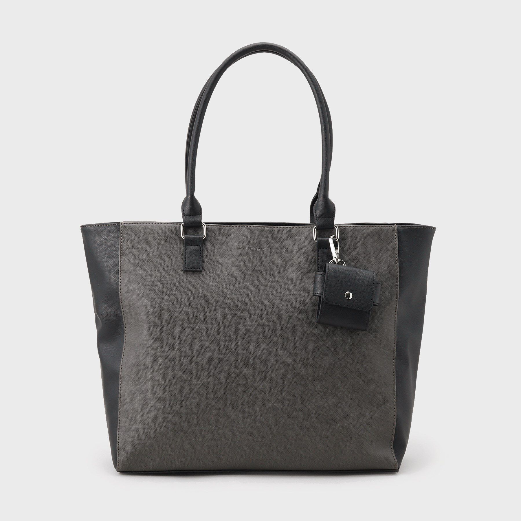 THE SHOP TK「【ご好評につき再入荷！！】合皮トートバッグ イヤホンケース付き/A4収納可/PCスリーブ付き/ビジネ」|トートバッグ|
