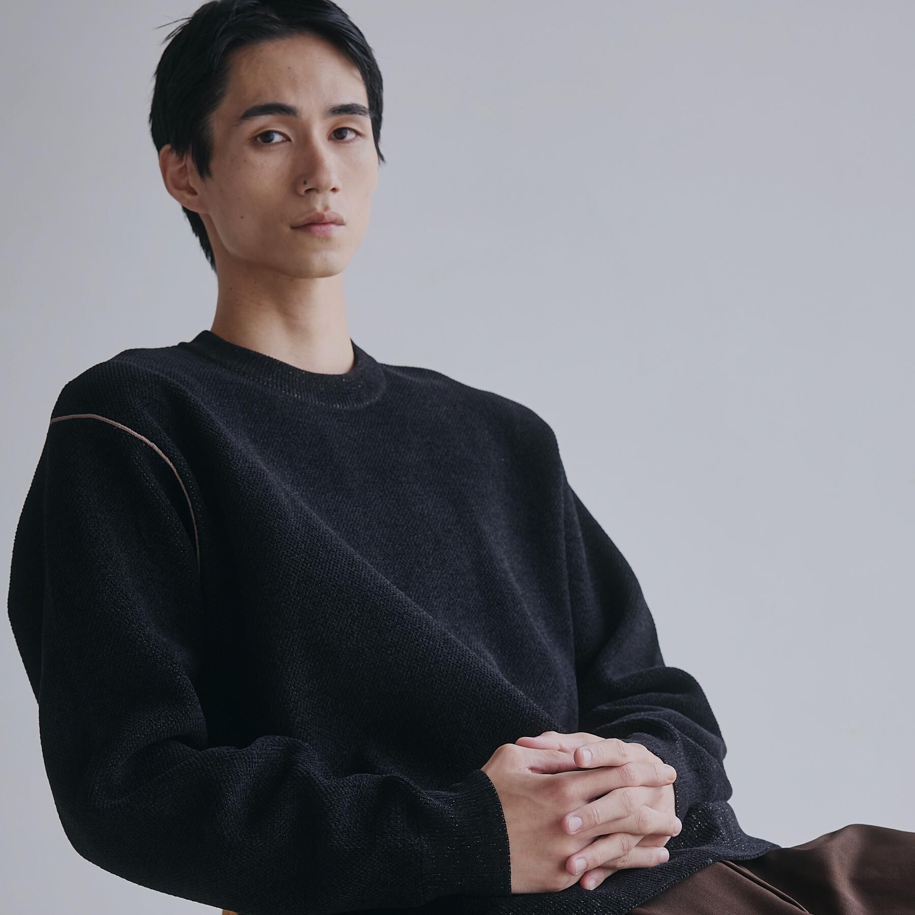 THE SHOP TK「【大人の上品カジュアルを叶える】ハグするニット 洗濯機OK／6色展開」|ニット・セーター|