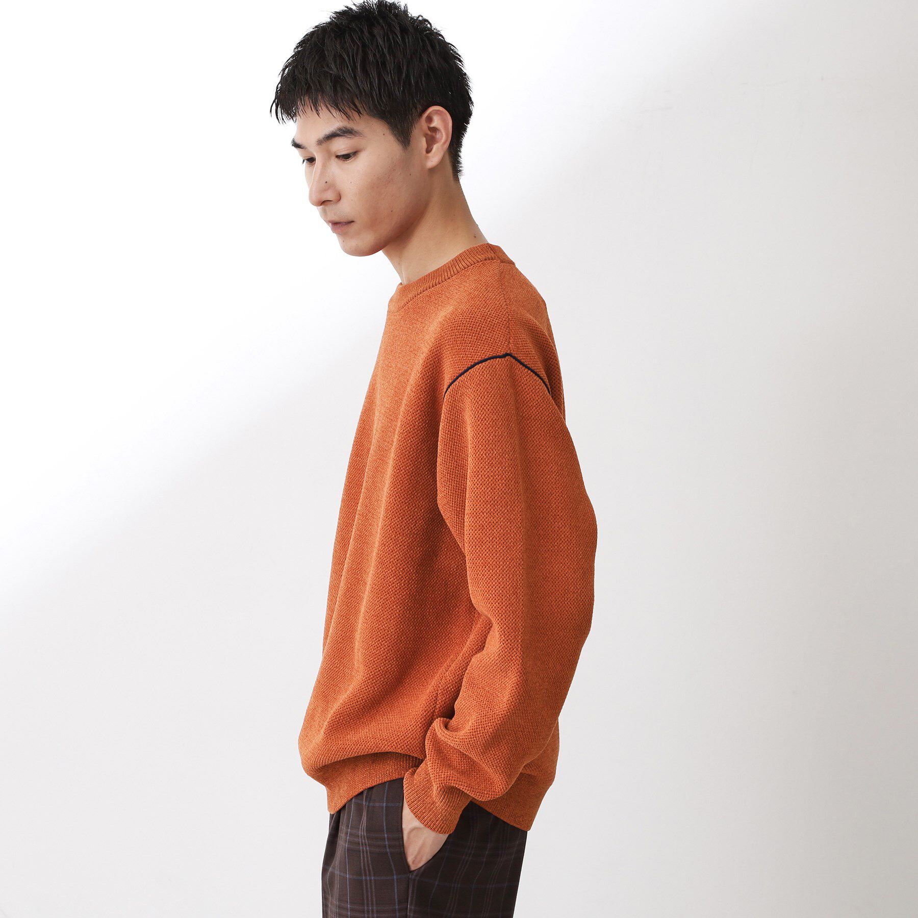 THE SHOP TK「【大人の上品カジュアルを叶える】ハグするニット 洗濯機OK／6色展開」|ニット・セーター|
