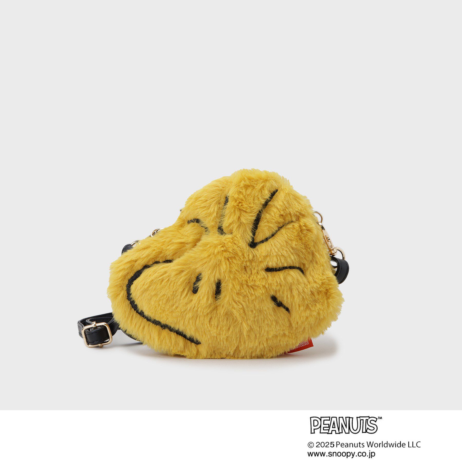 THE SHOP TK「PEANUTS/ピーナッツ ウッドストック ファーポーチ」|ショルダー・メッセンジャー|