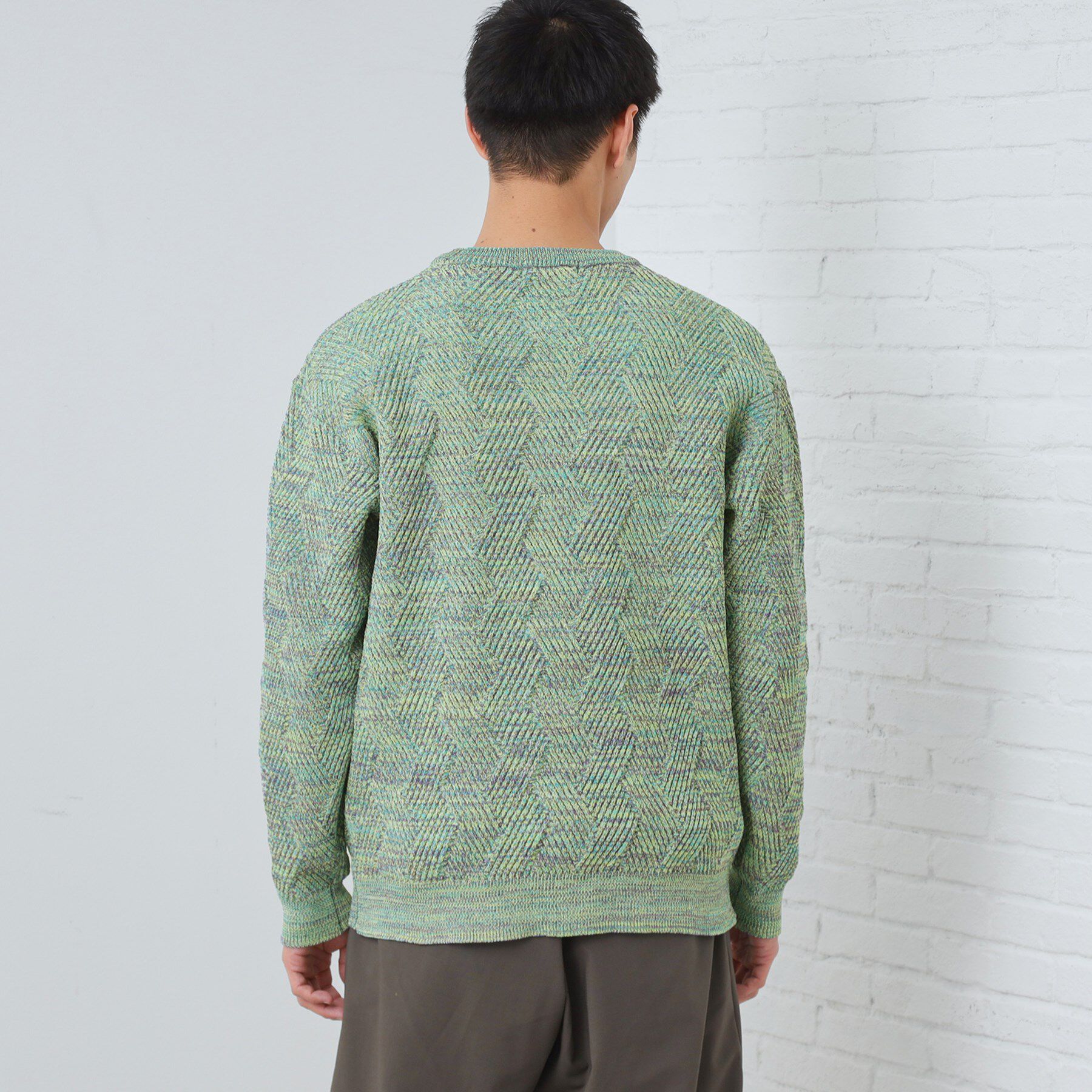 THE SHOP TK「【頑張りすぎないオシャレ】ミックスヤーンニット　洗濯機OK／軽量」|ニット・セーター|