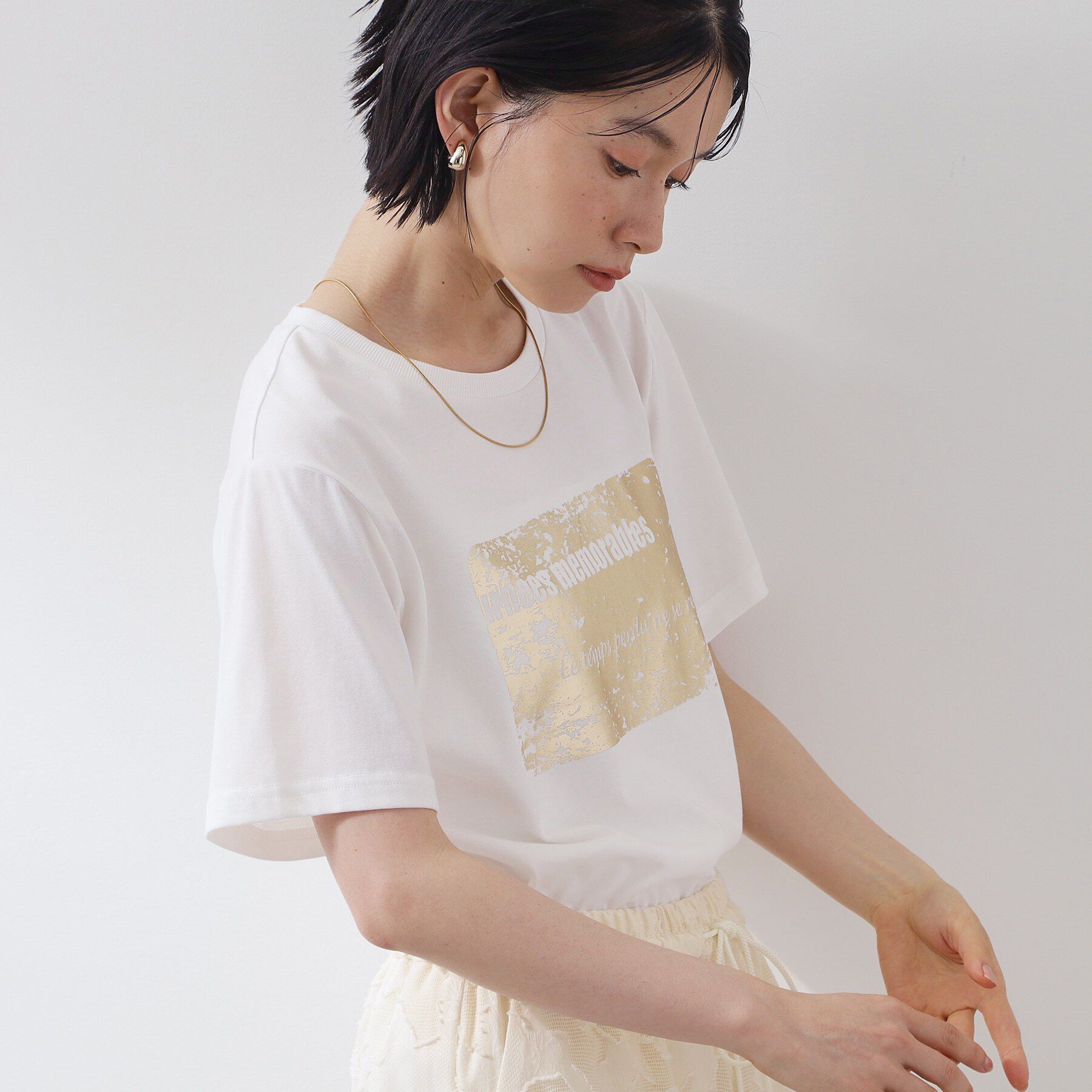 THE SHOP TK「【吸水速乾】プリントアソートTシャツ」|Tシャツ・カットソー|