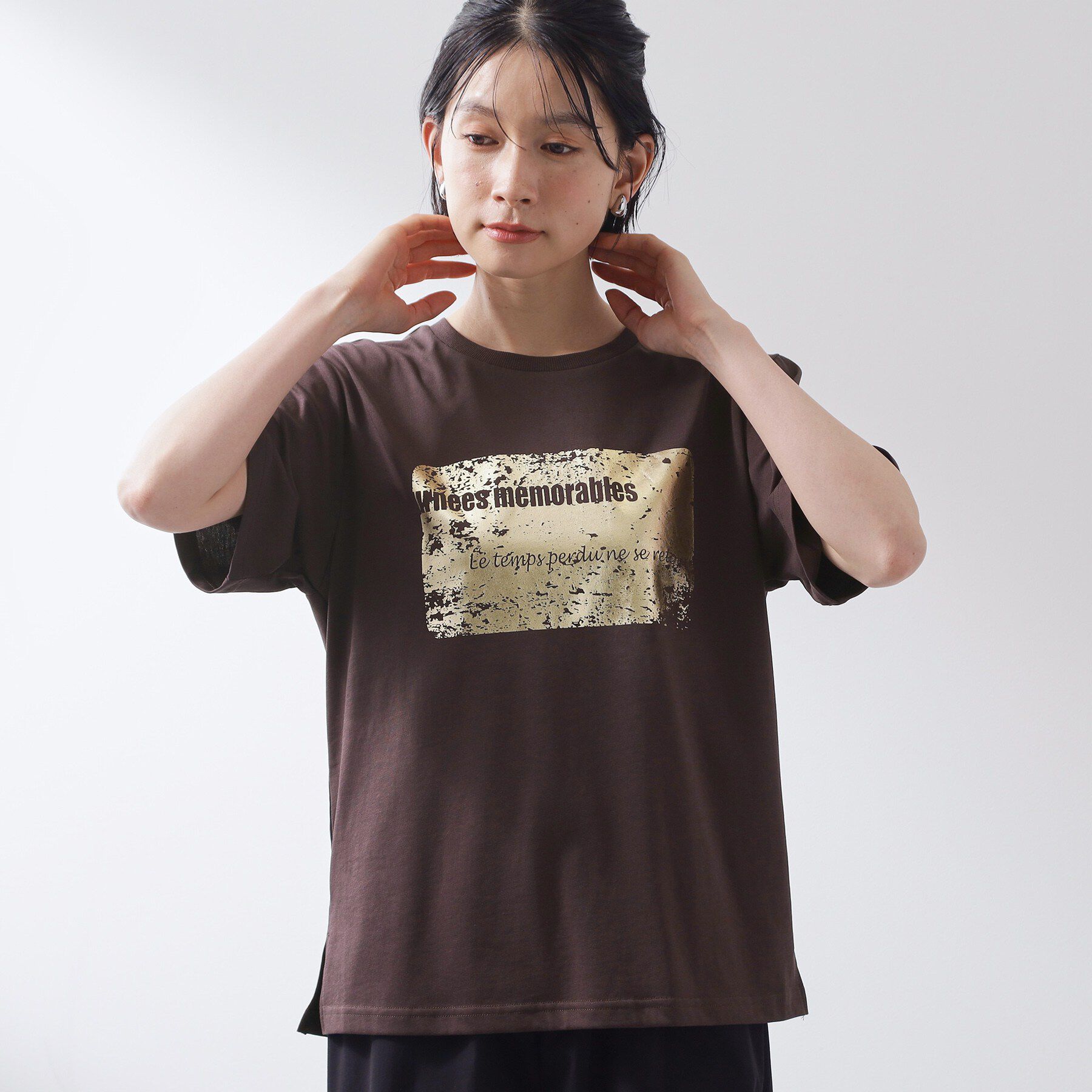 THE SHOP TK「【吸水速乾】プリントアソートTシャツ」|Tシャツ・カットソー|