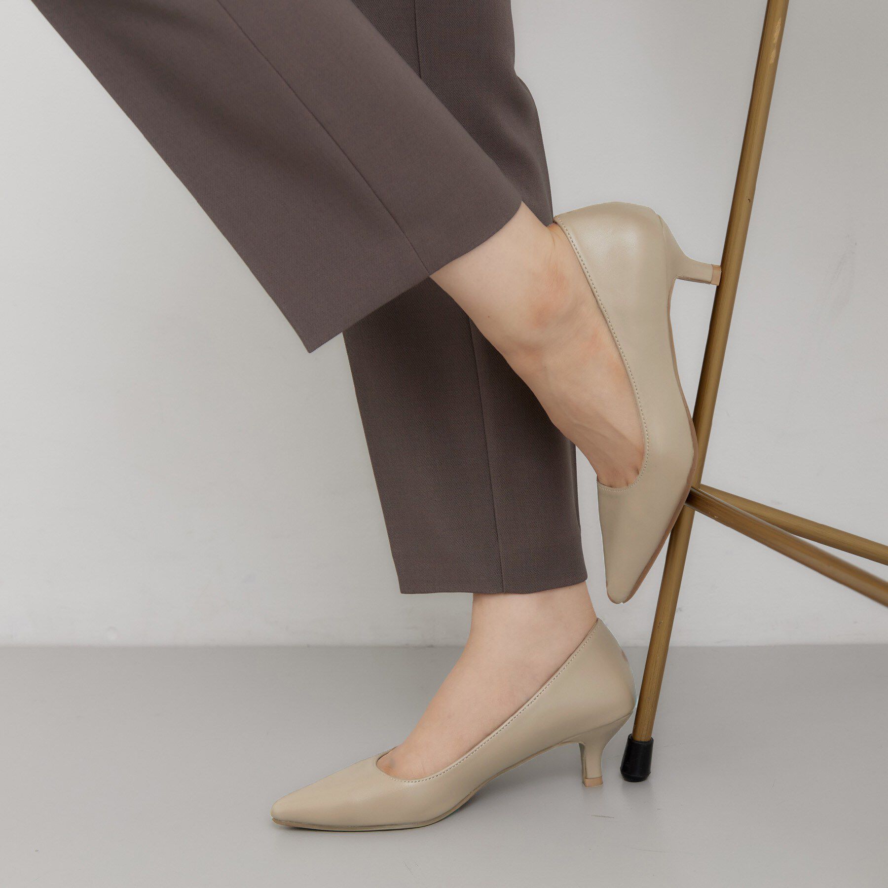 THE SHOP TK「【抗菌防臭】ローヒールベーシックパンプス」|パンプス|