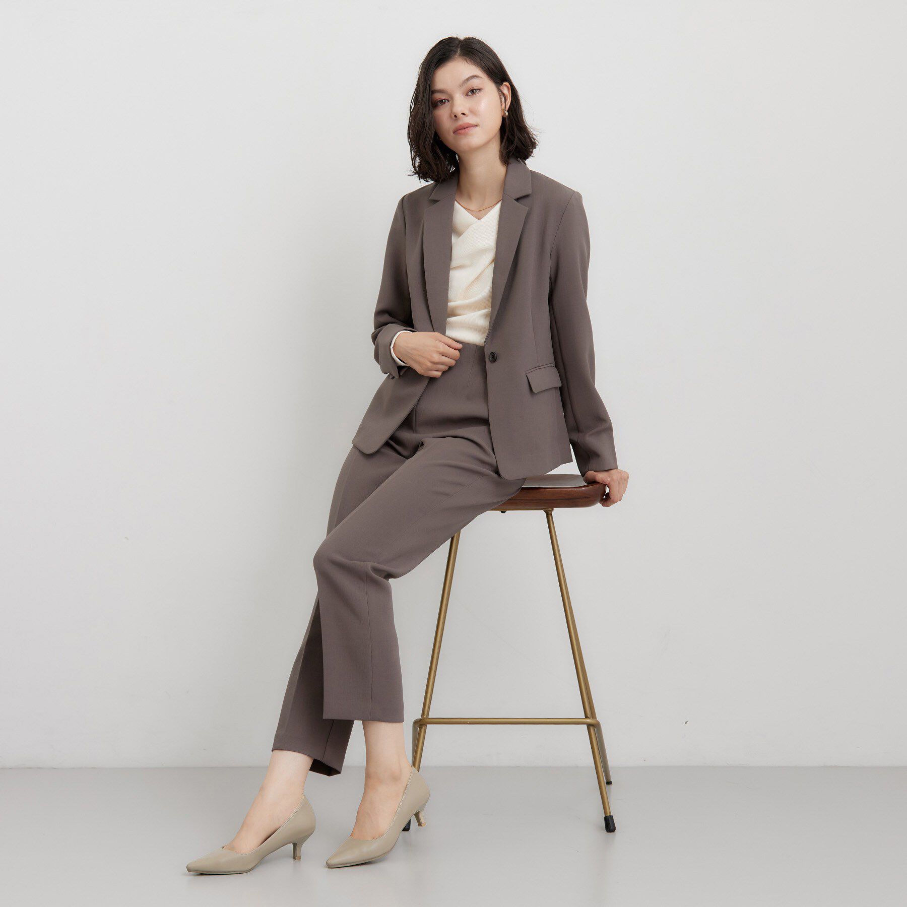THE SHOP TK「【抗菌防臭】ローヒールベーシックパンプス」|パンプス|