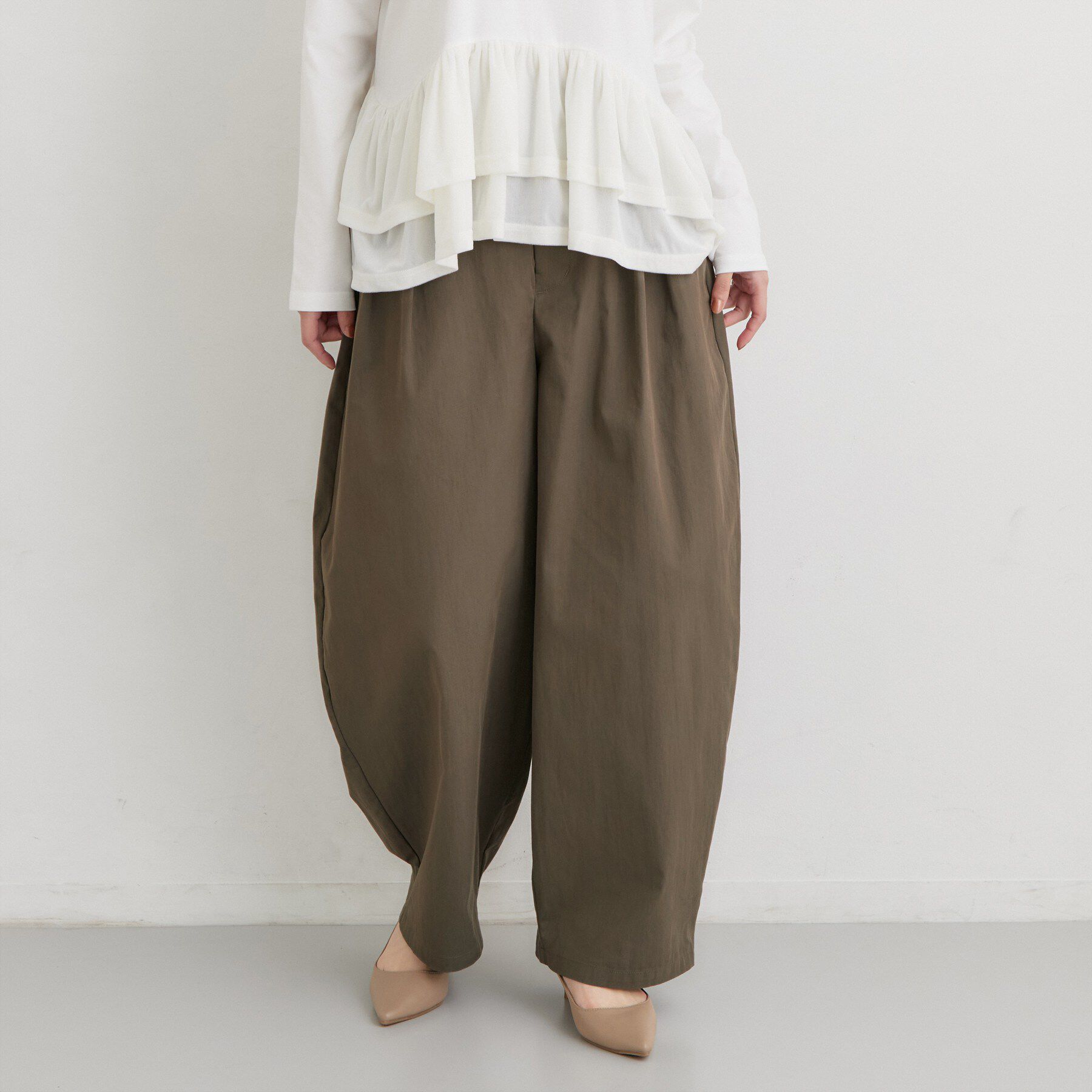 THE SHOP TK「コットンナイロンカーブパンツ」|その他|