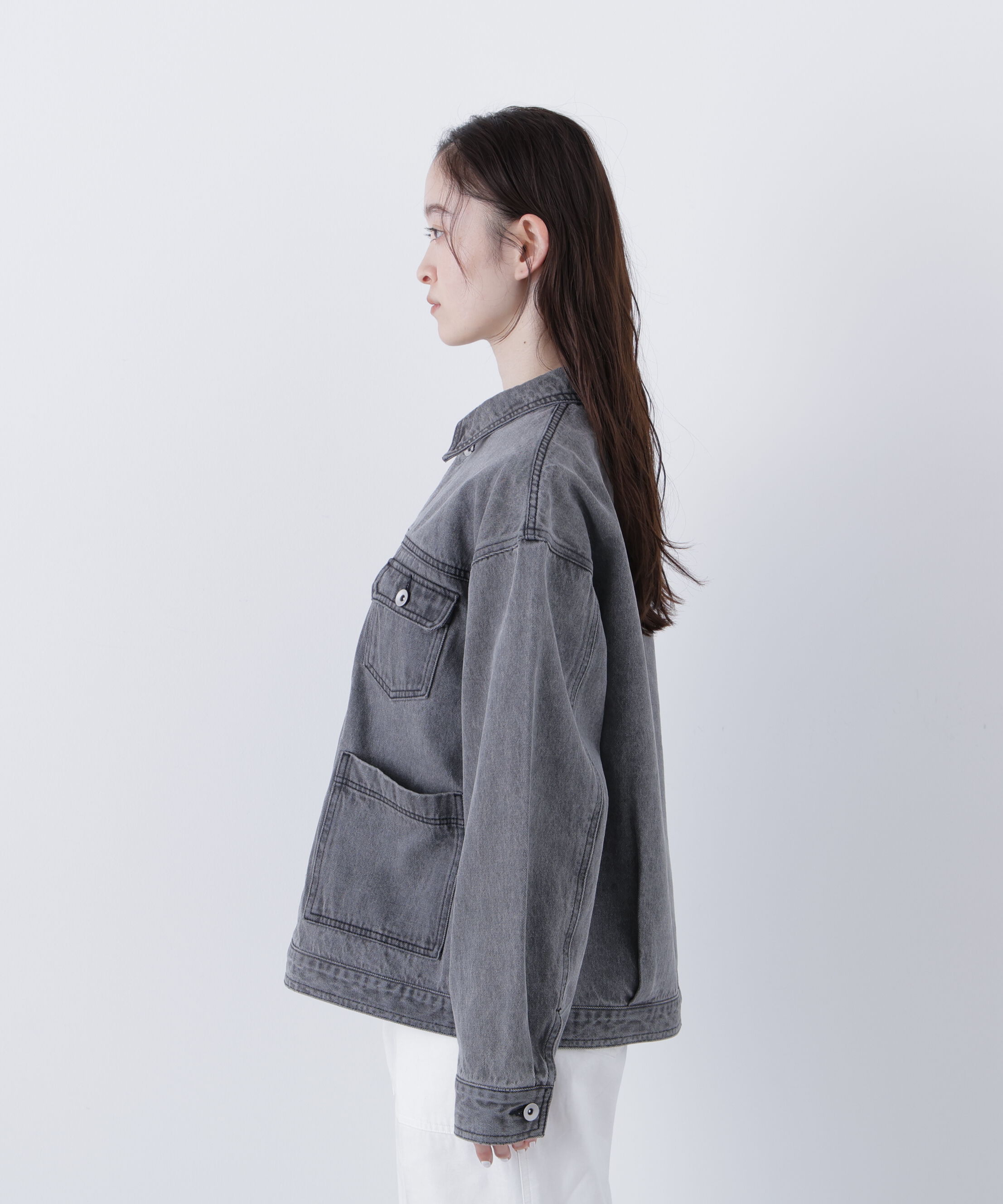  「〈N.〉オーバーデニムブルゾン」|その他|