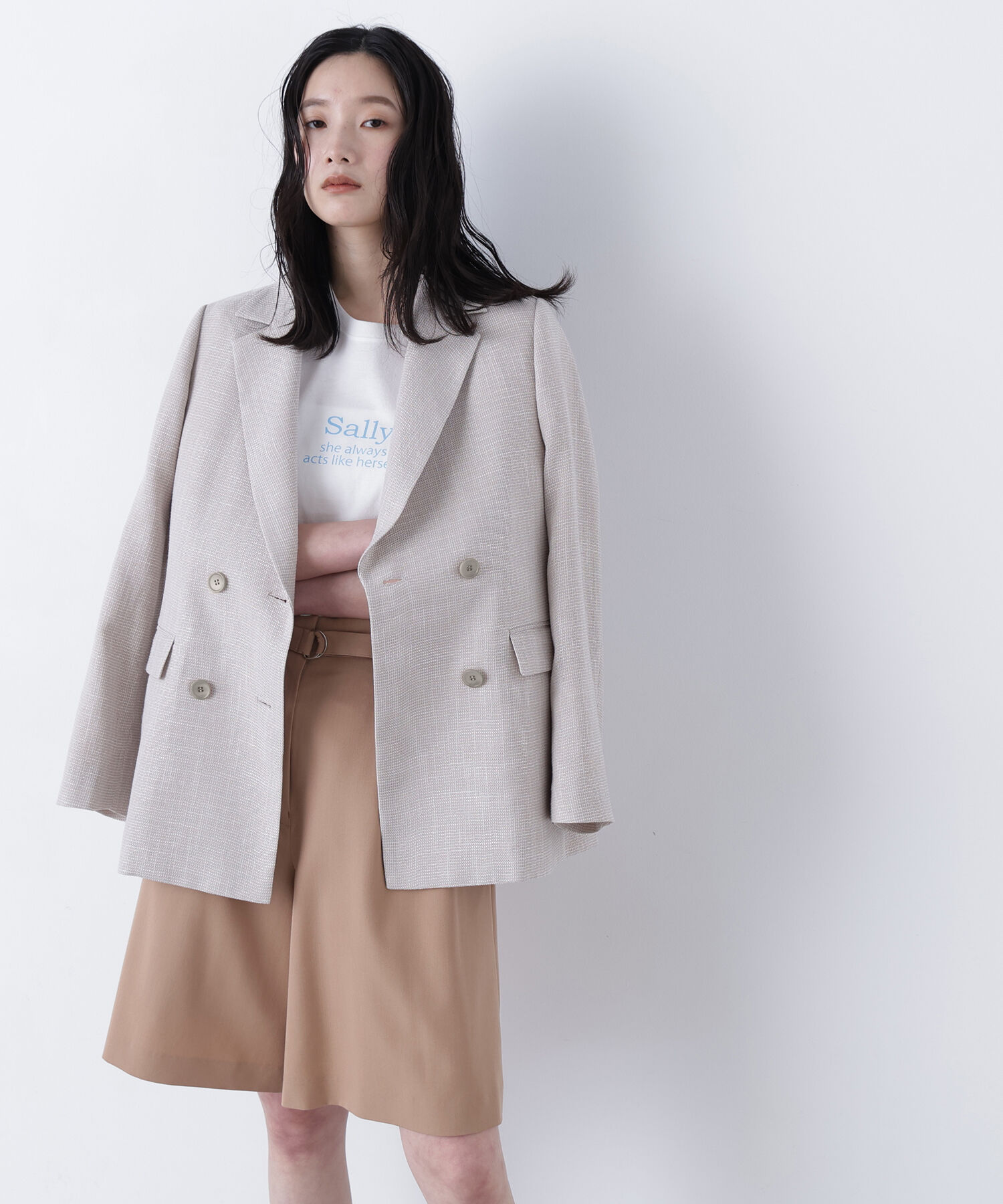  「〈N.〉からみ織りダブルジャケット」|その他|