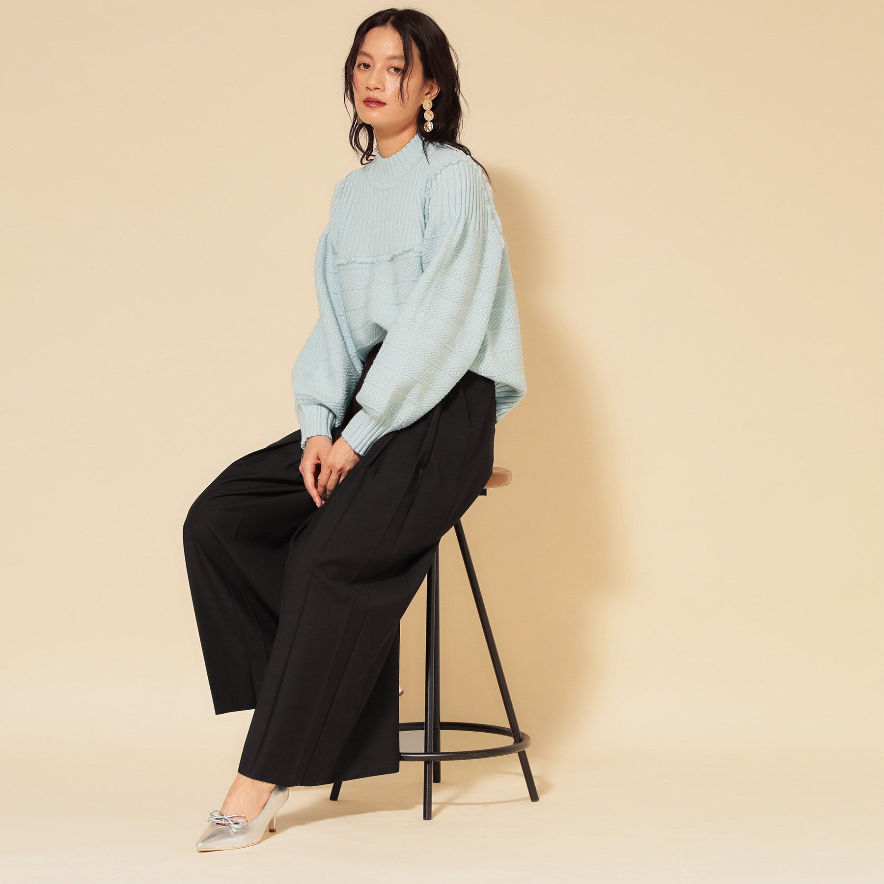 SunaUna「【COLLECTION LINE】プリーツパンツ」|その他|