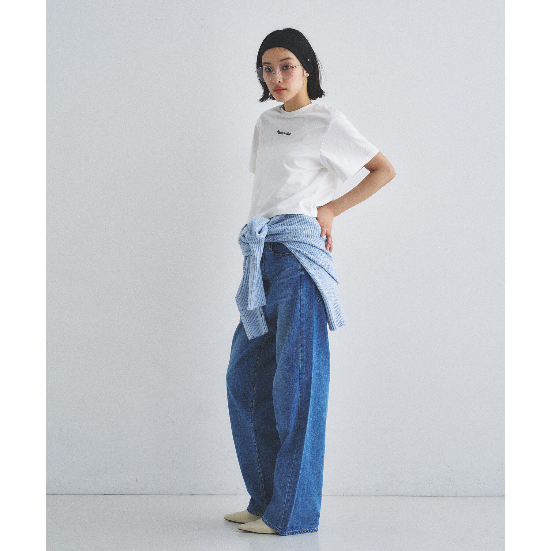 CODE A「NEEDBY heritage｜CROPPED TEE」|Tシャツ・カットソー|