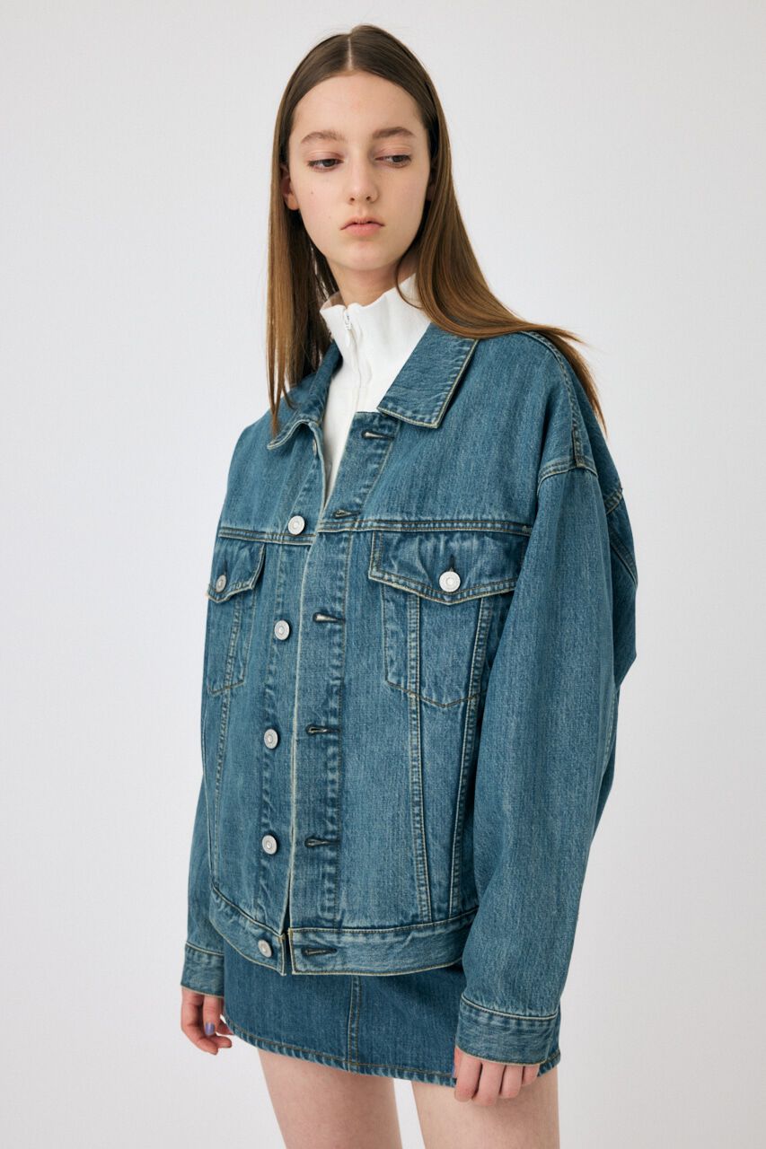 MOUSSY「TINTED デニムジャケット」|デニムジャケット|