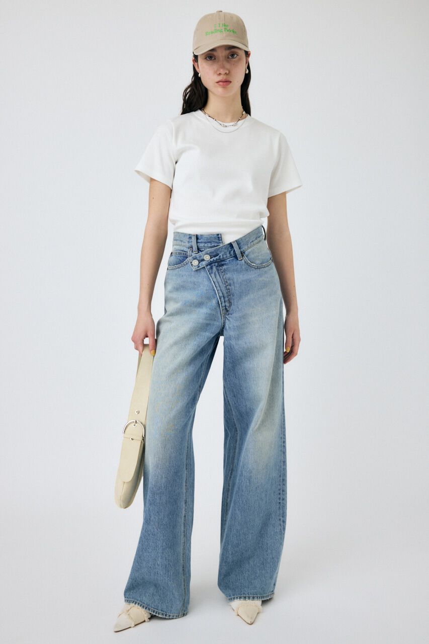 MOUSSY「SUVIN GIZA  CN TEE」|Tシャツ・カットソー|
