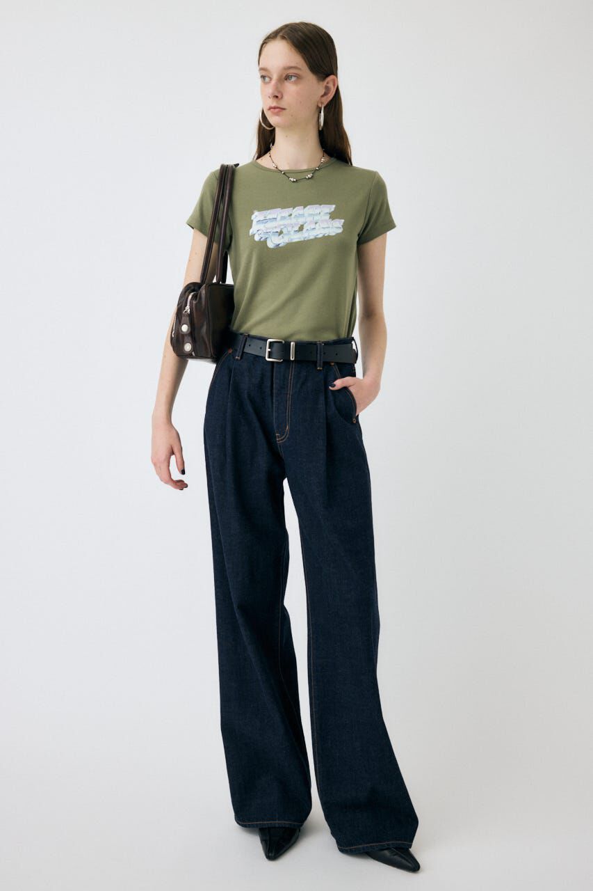MOUSSY「CHROME LOGO TEE」|Tシャツ・カットソー|