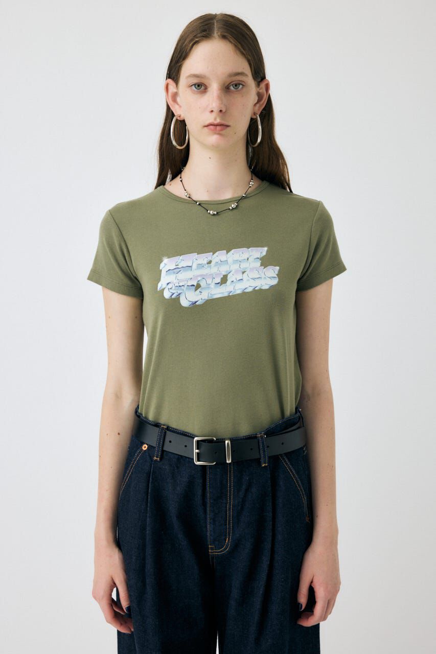 MOUSSY「CHROME LOGO TEE」|Tシャツ・カットソー|