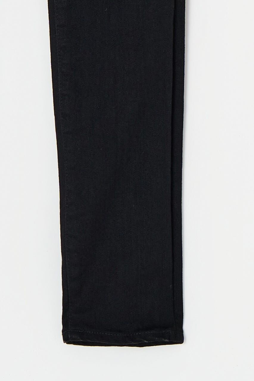 MOUSSY「HW Rebirth BLACK SKINNY」|デニム|