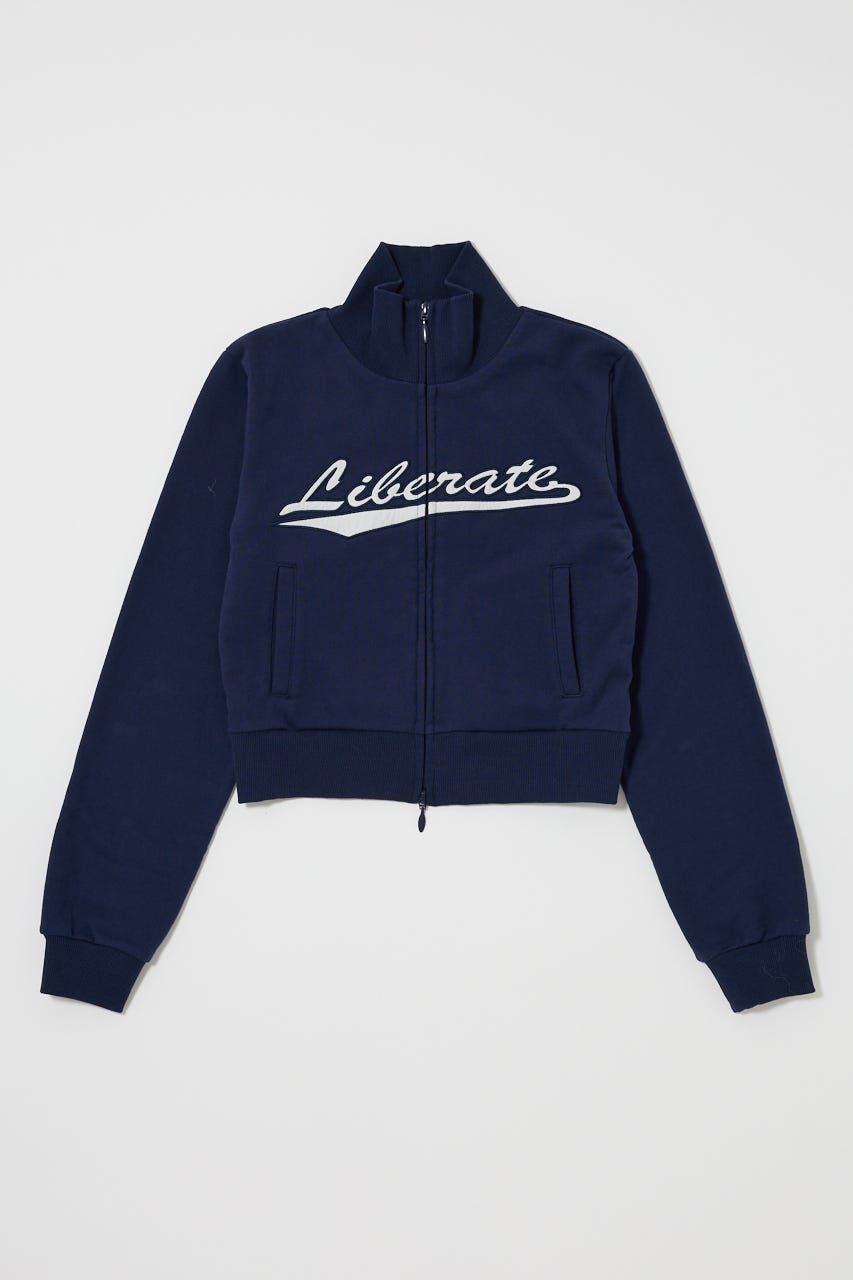 MOUSSY「VARSITY LOGO TRACK ジャケット」|Tシャツ・カットソー|