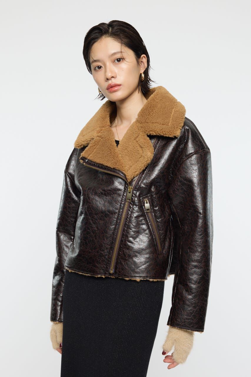 MOUSSY「F/MOUTON B-3」|ブルゾン・スタジャン|