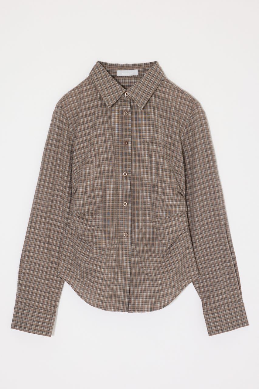 MOUSSY「WAIST TUCK FIT シャツ」|シャツ・ブラウス|