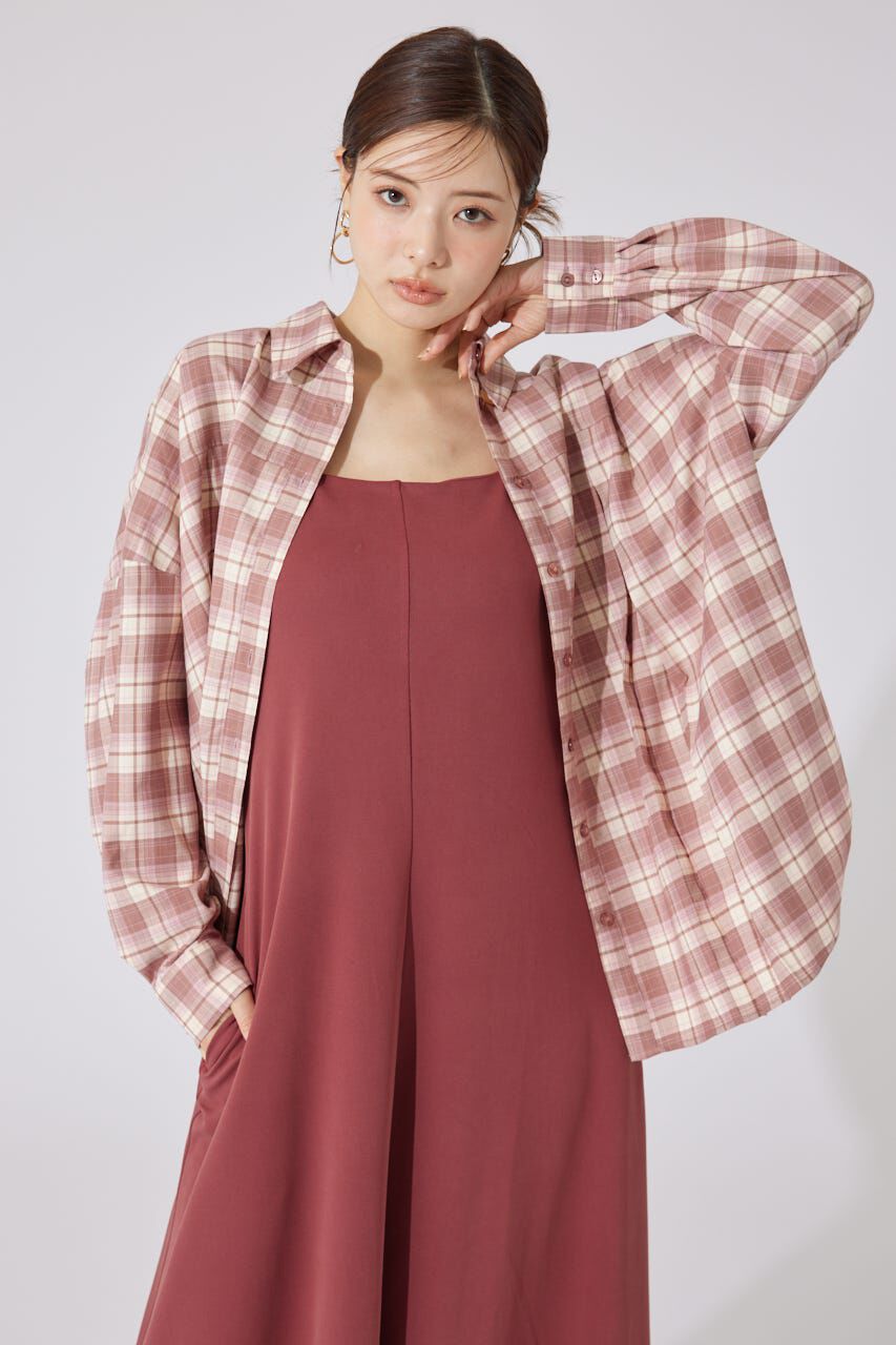 rienda「リラックスカットキャミワンピース」|ワンピース|